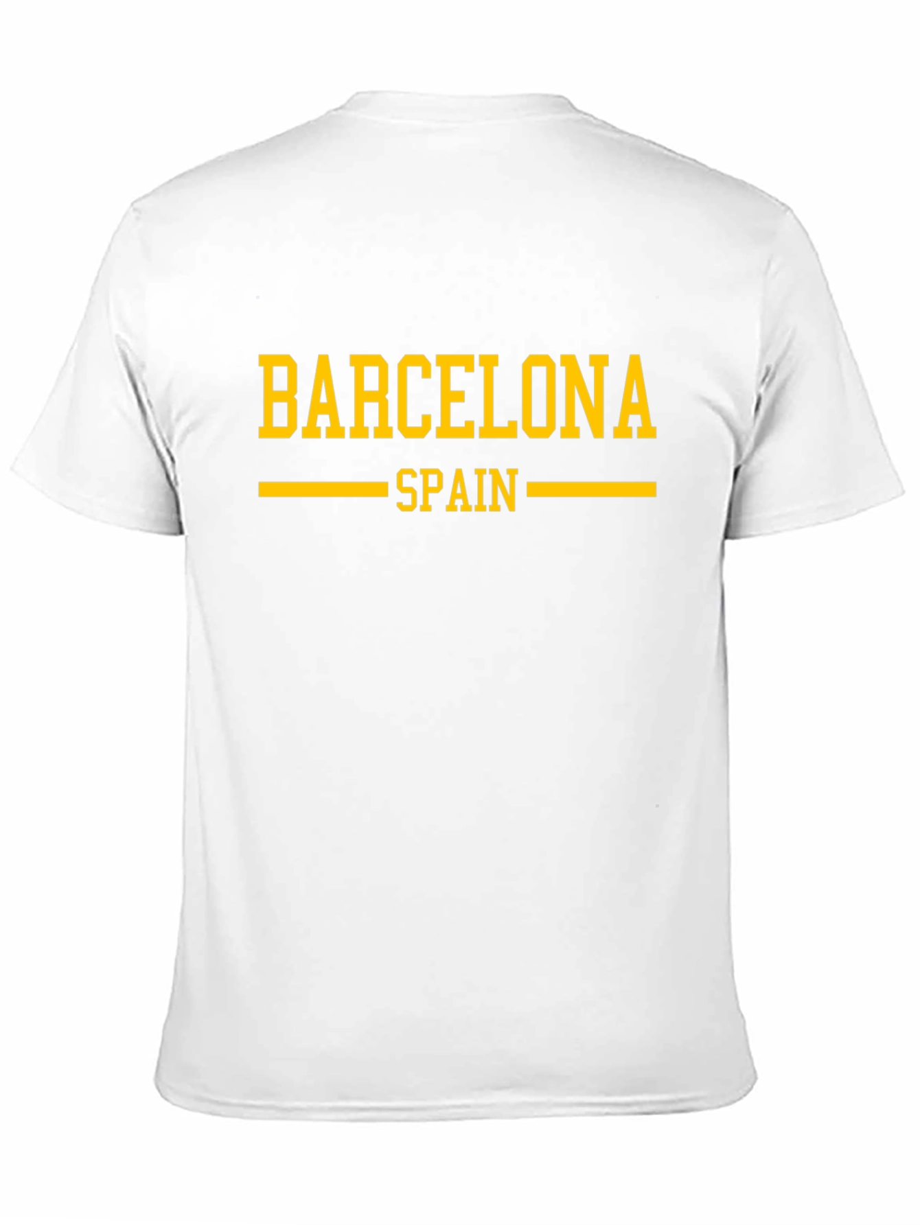Barcelona Spain Black T-Shirt