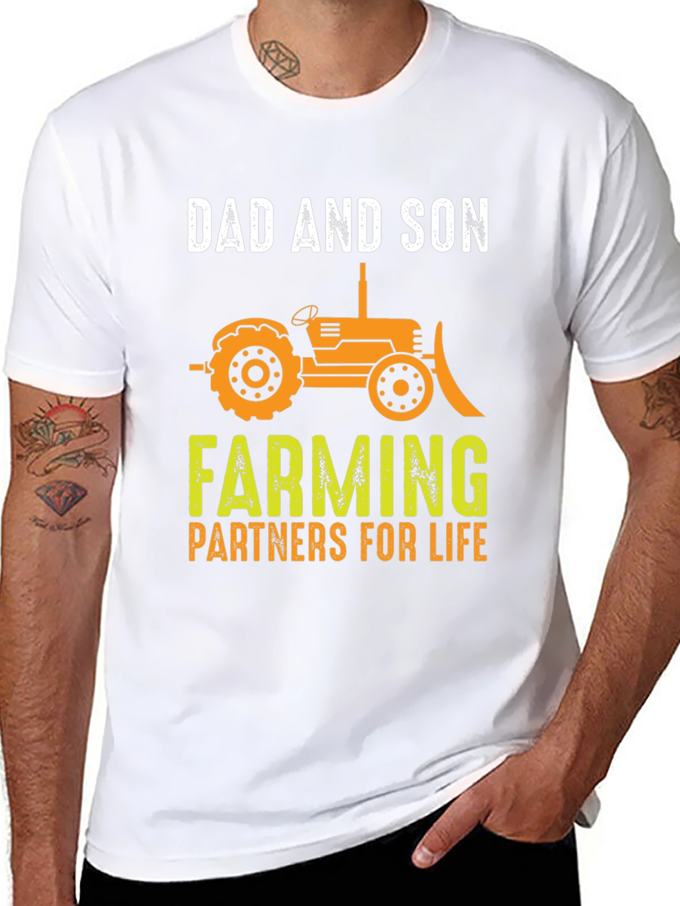 Dad and Son Farming Partners T-Shirt