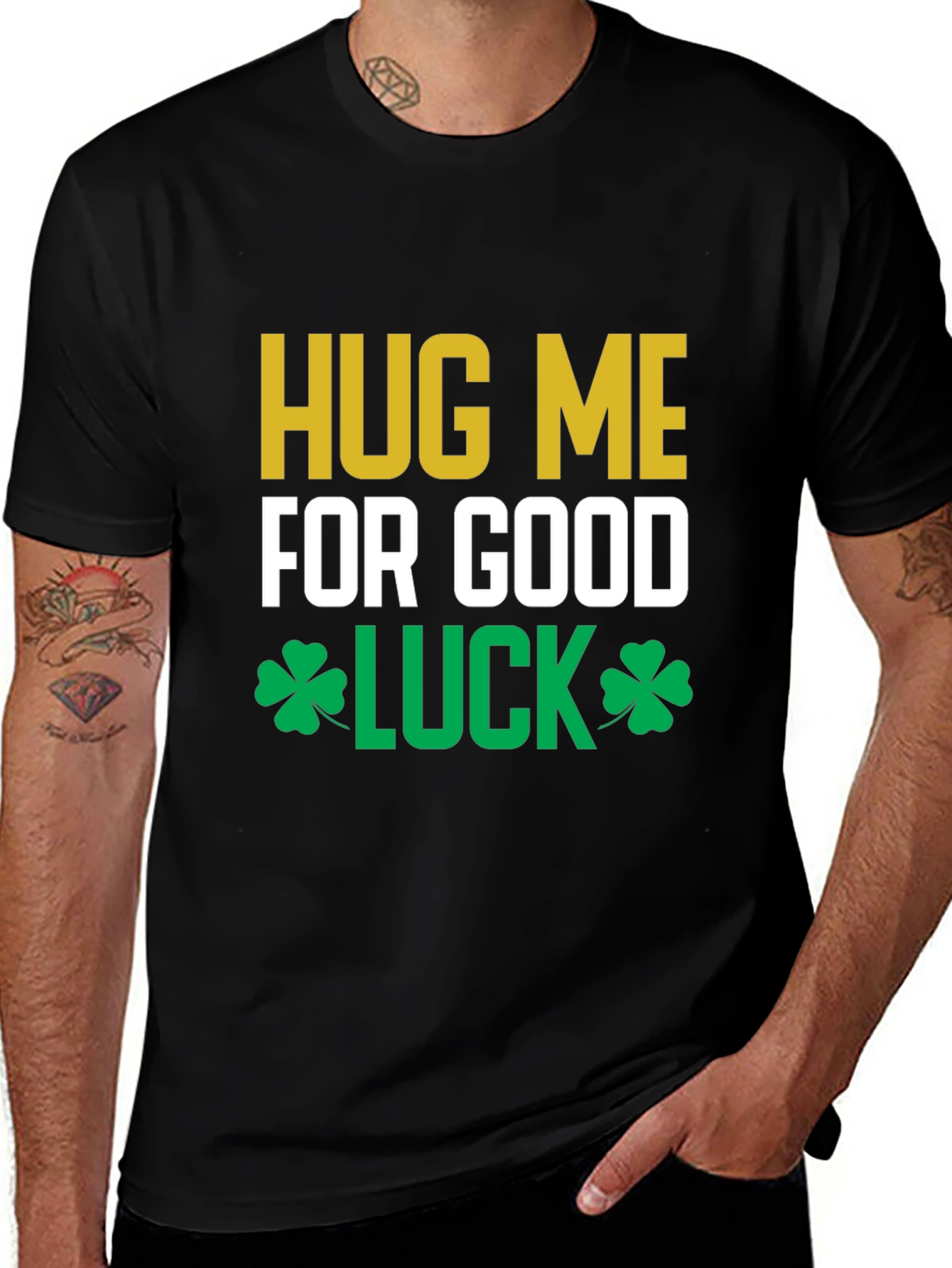 Hug Me For Good Luck T-Shirt