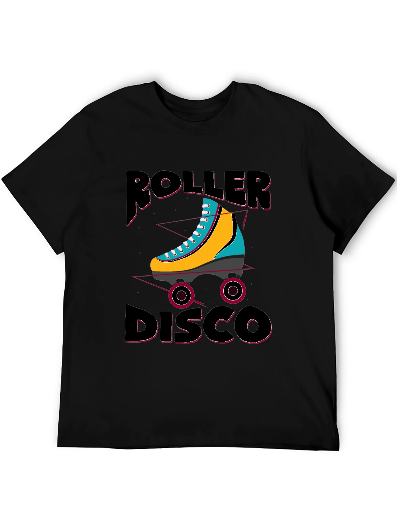 Retro Roller Disco T-Shirt - Skating Vibes
