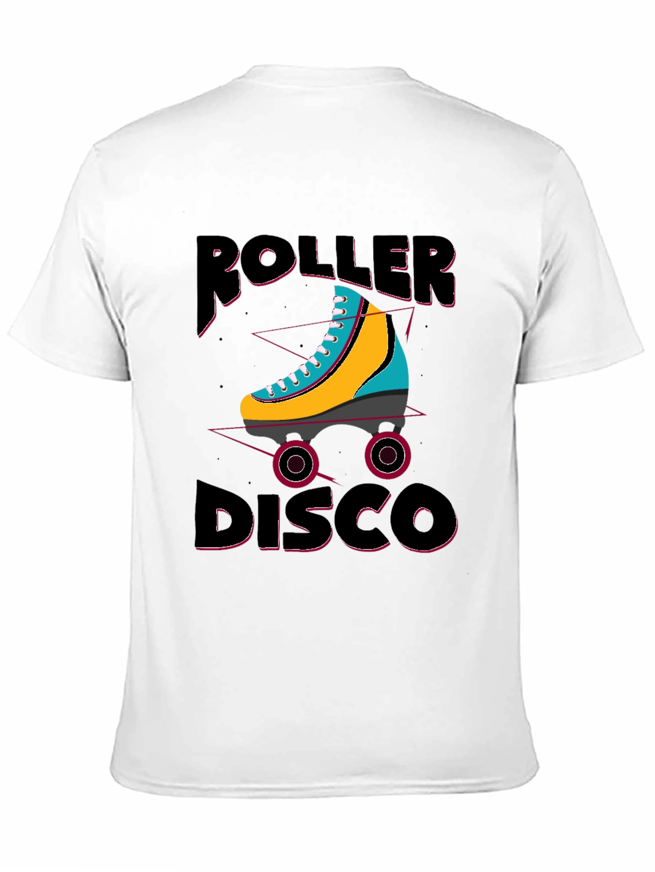 Retro Roller Disco T-Shirt - Skating Vibes