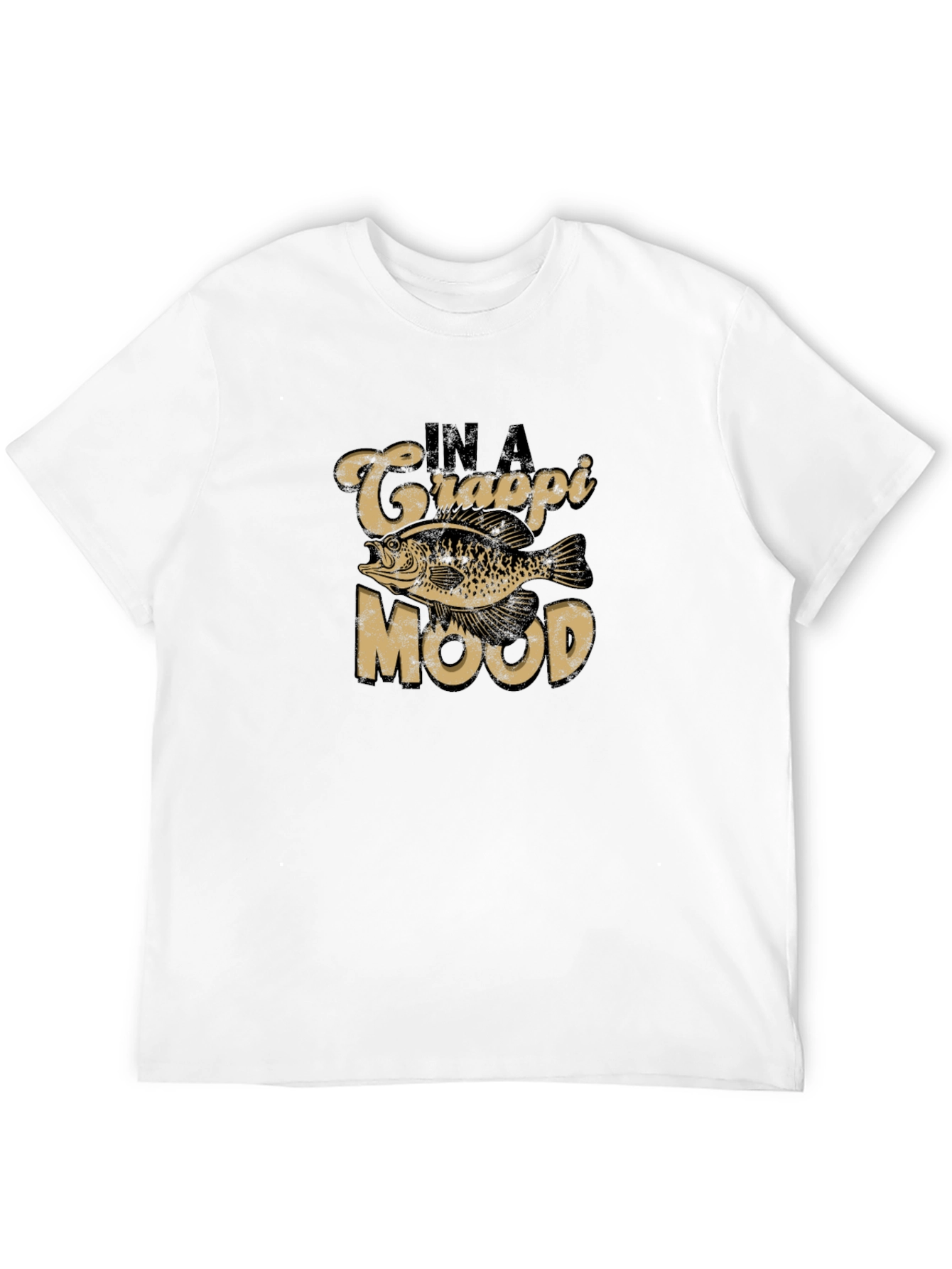 Crappie Mood Graphic Tee - Fishing T-Shirt