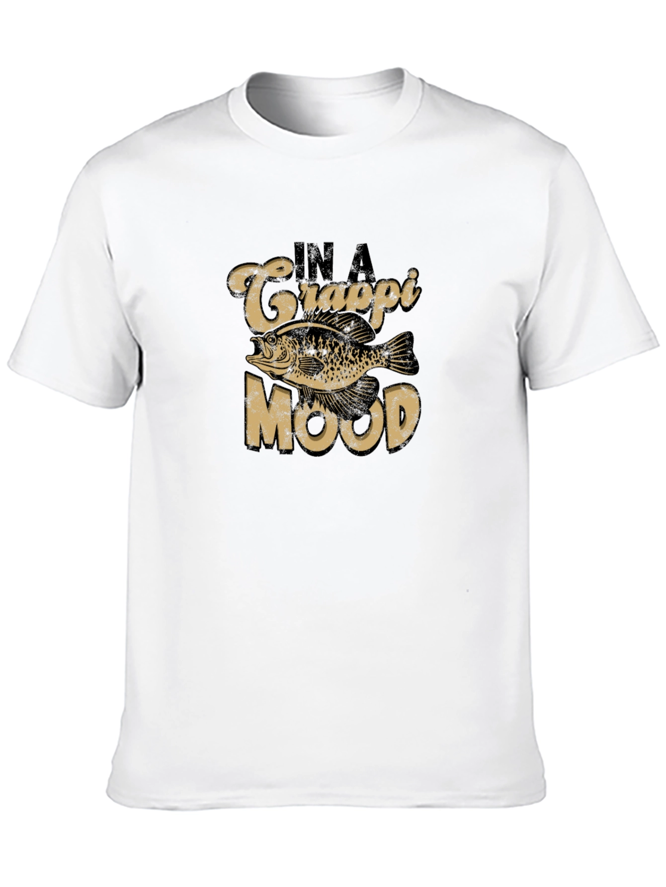 Crappie Mood Graphic Tee - Fishing T-Shirt