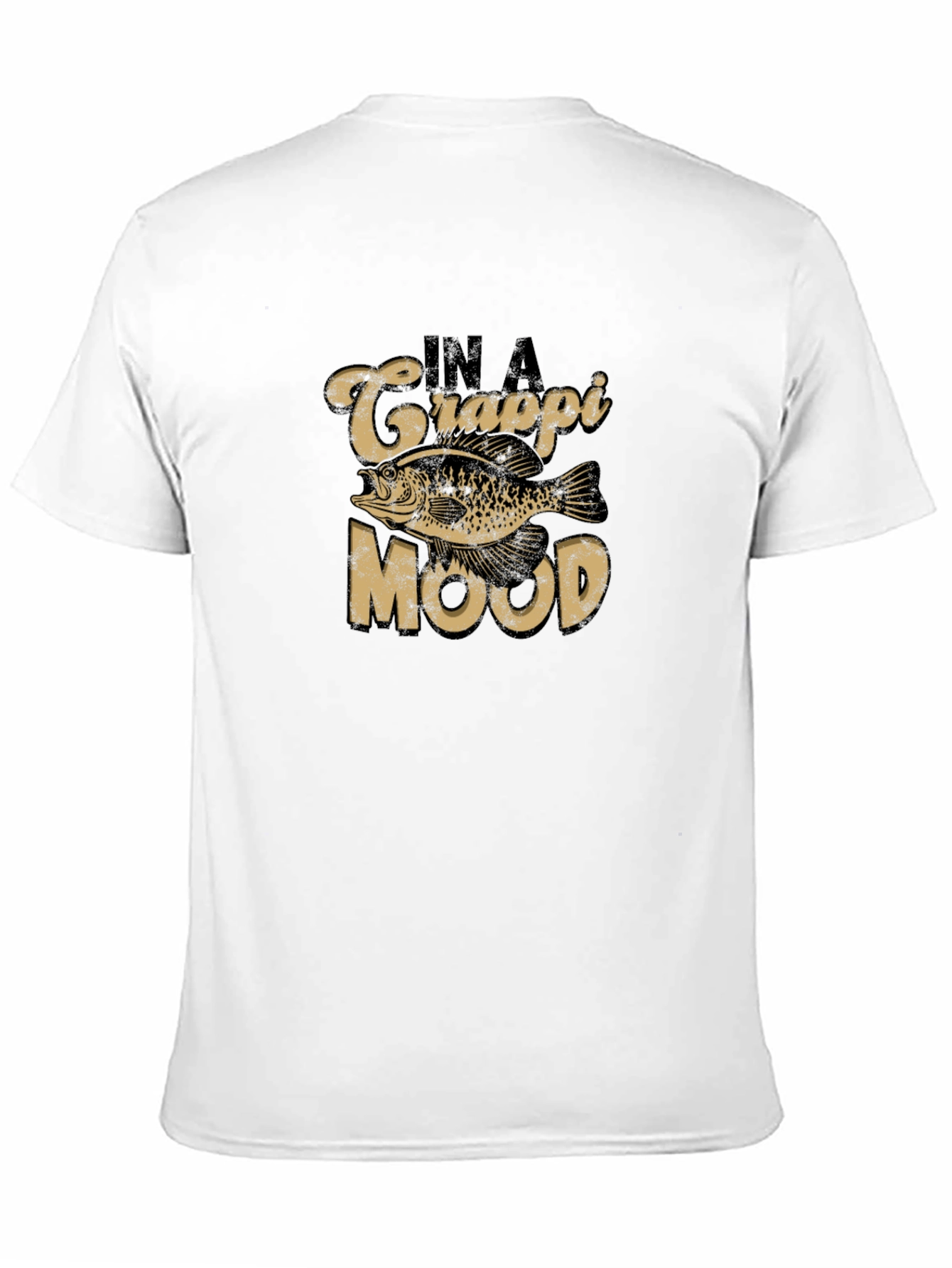 Crappie Mood Graphic Tee - Fishing T-Shirt