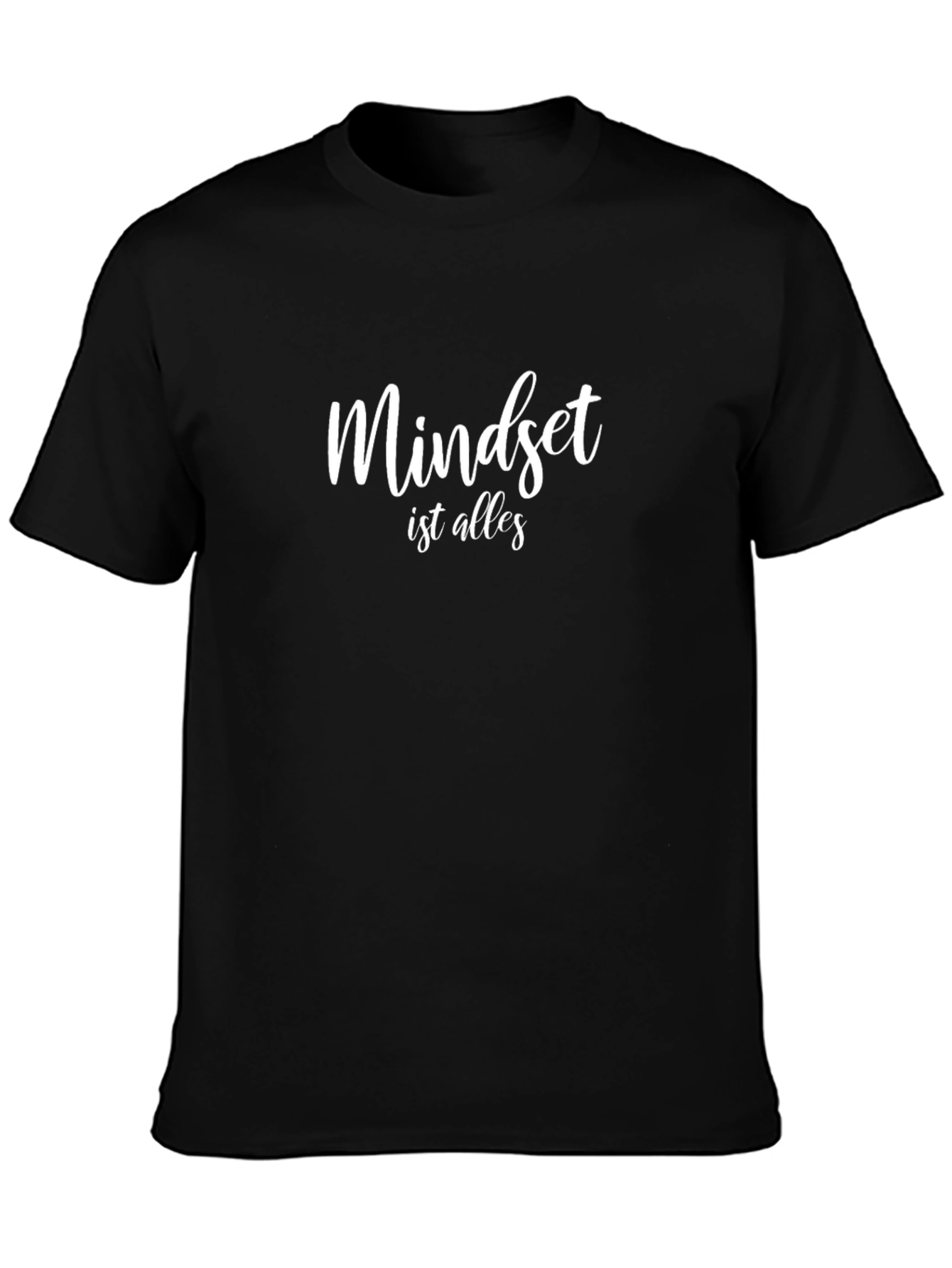 Mindset Alles T-Shirt - Black Casual Tee