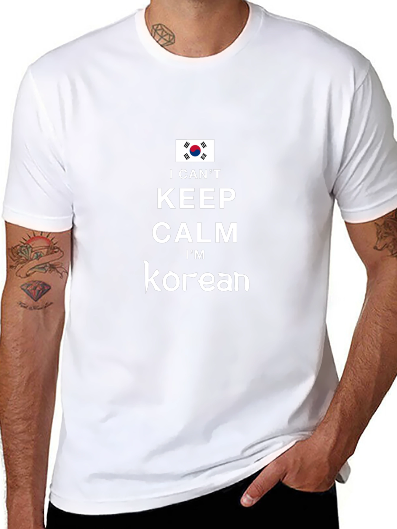 Keep Calm Im Korean T-Shirt