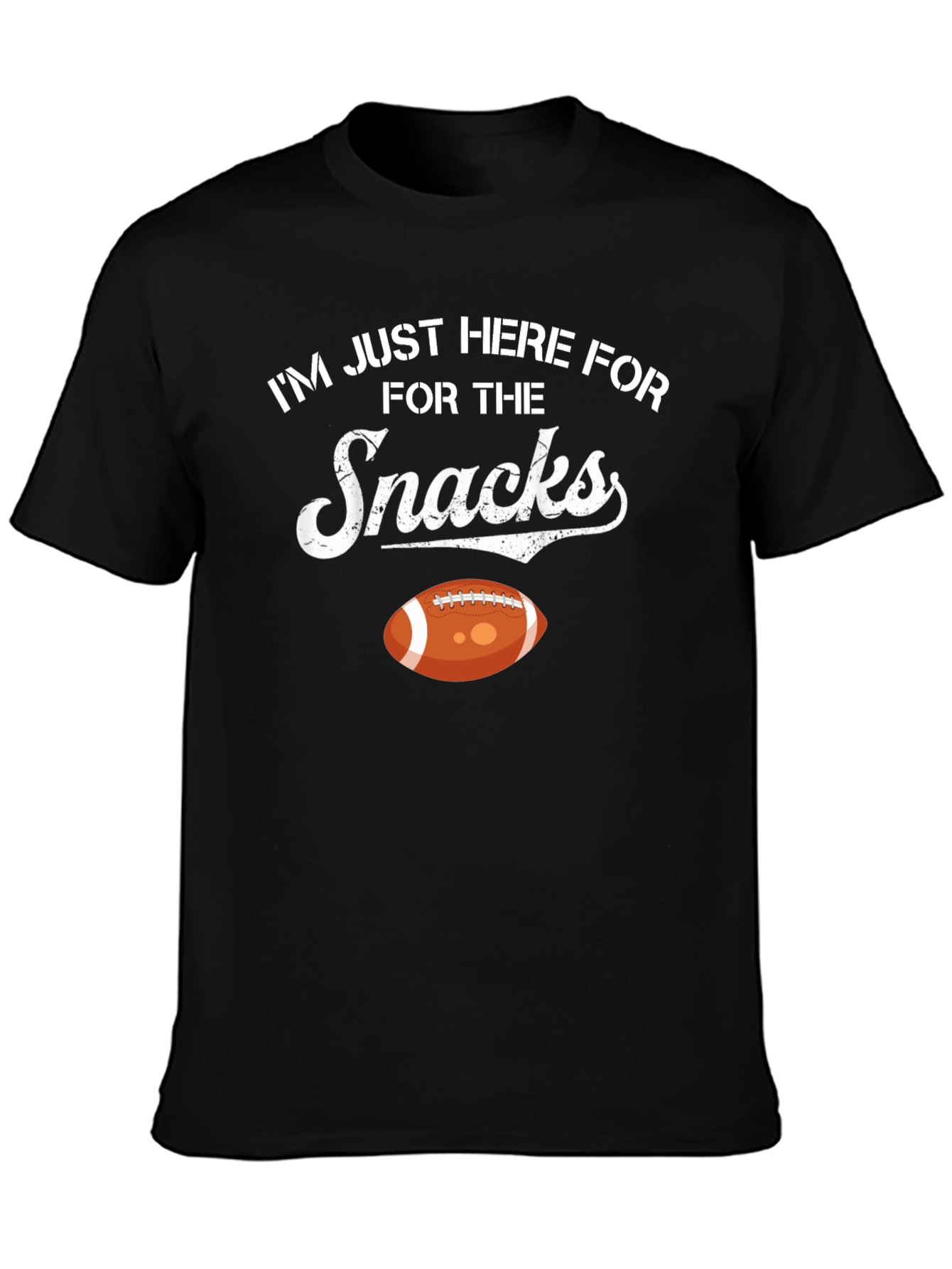 Snacks Football T-Shirt