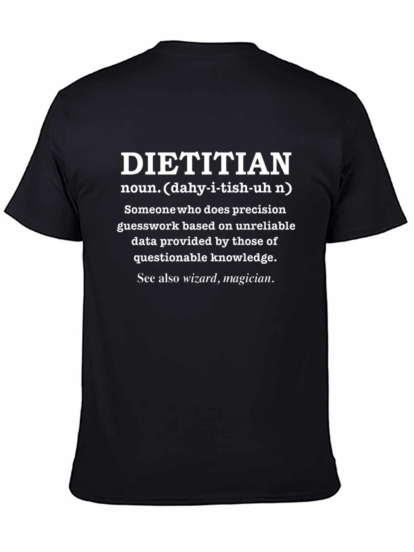 Dietitian Definition Graphic T-Shirt