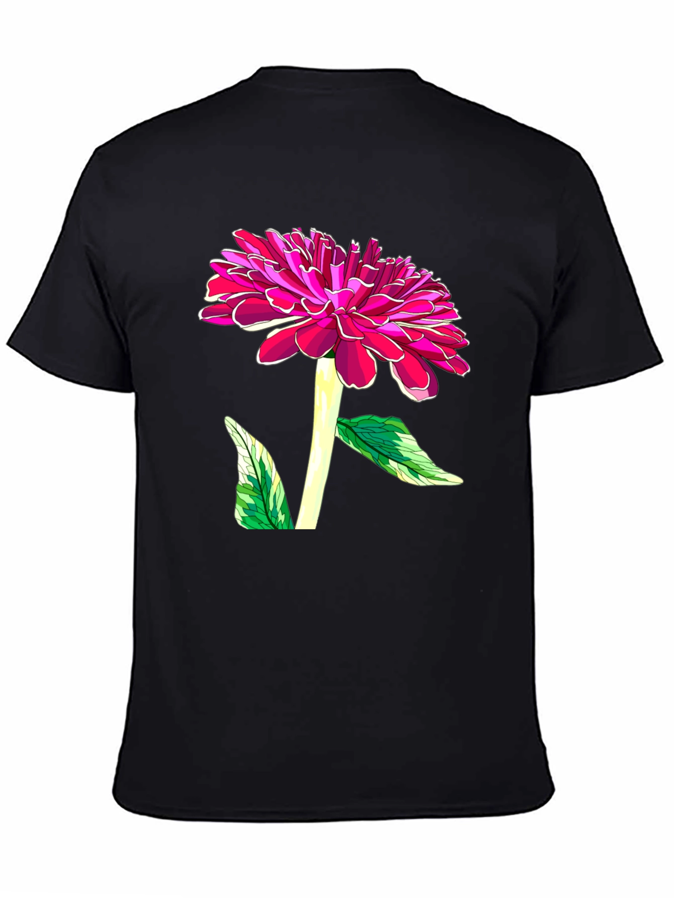 Floral Graphic Tee - Bold Flower Design