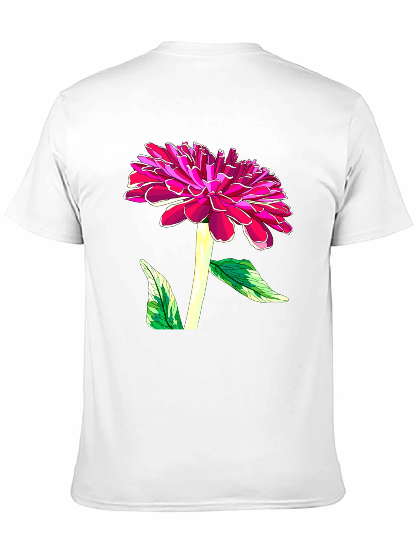 Floral Graphic Tee - Bold Flower Design