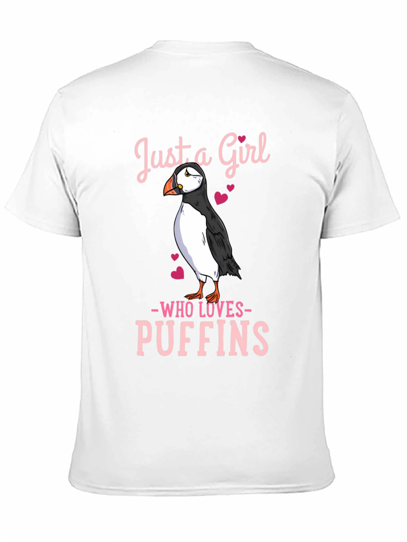 Just a Girl Who Loves Puffins T-Shirt