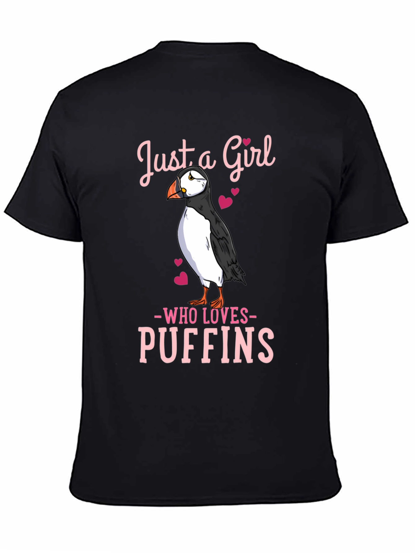 Just a Girl Who Loves Puffins T-Shirt