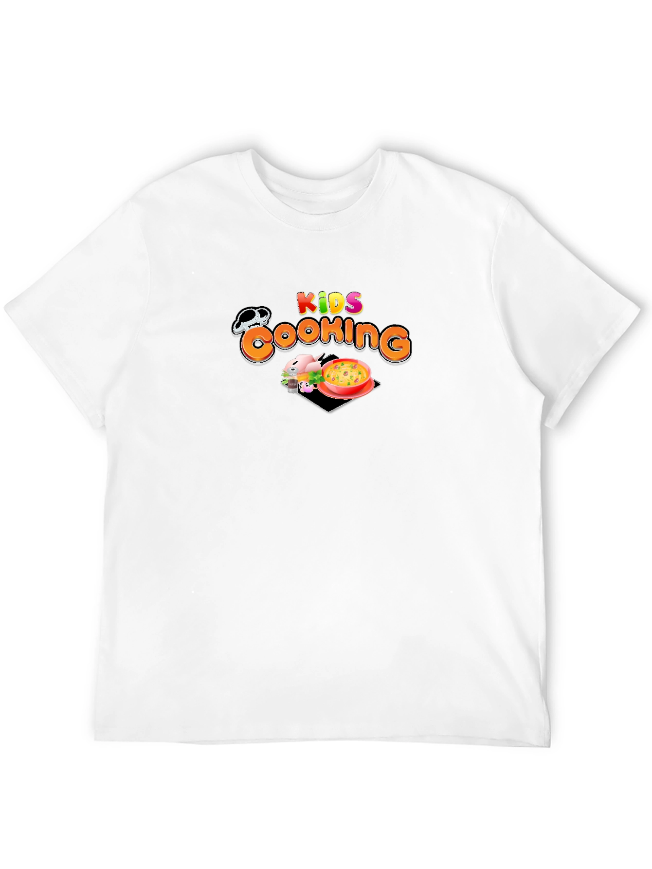 Kids Cooking T-Shirt - Black