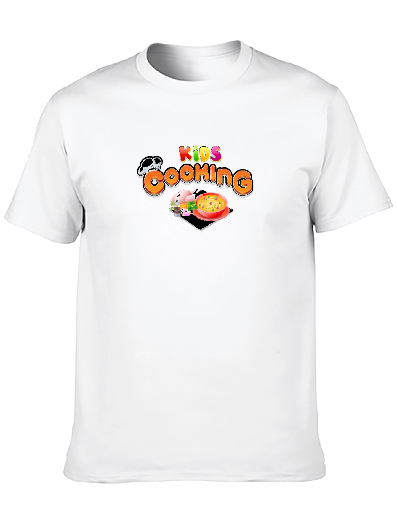Kids Cooking T-Shirt - Black