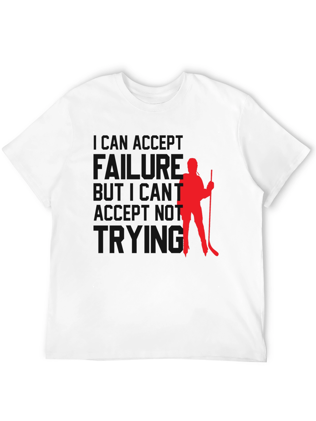 Hockey Player Silhouette T-Shirt
