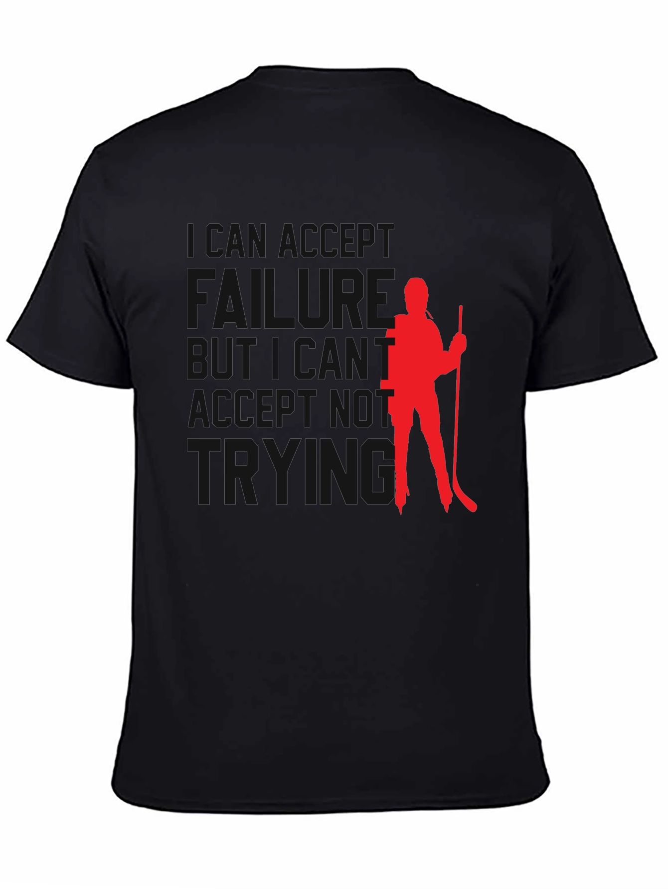 Hockey Player Silhouette T-Shirt