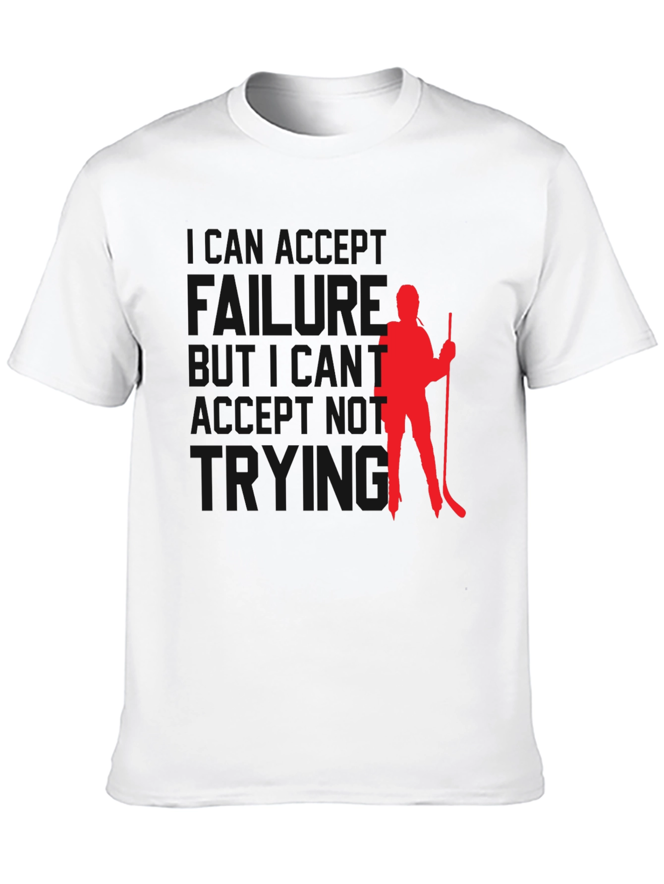 Hockey Player Silhouette T-Shirt