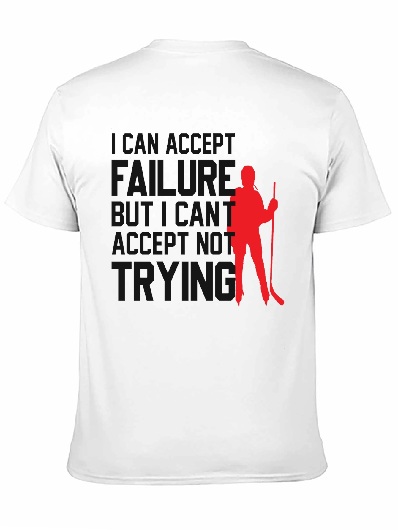 Hockey Player Silhouette T-Shirt