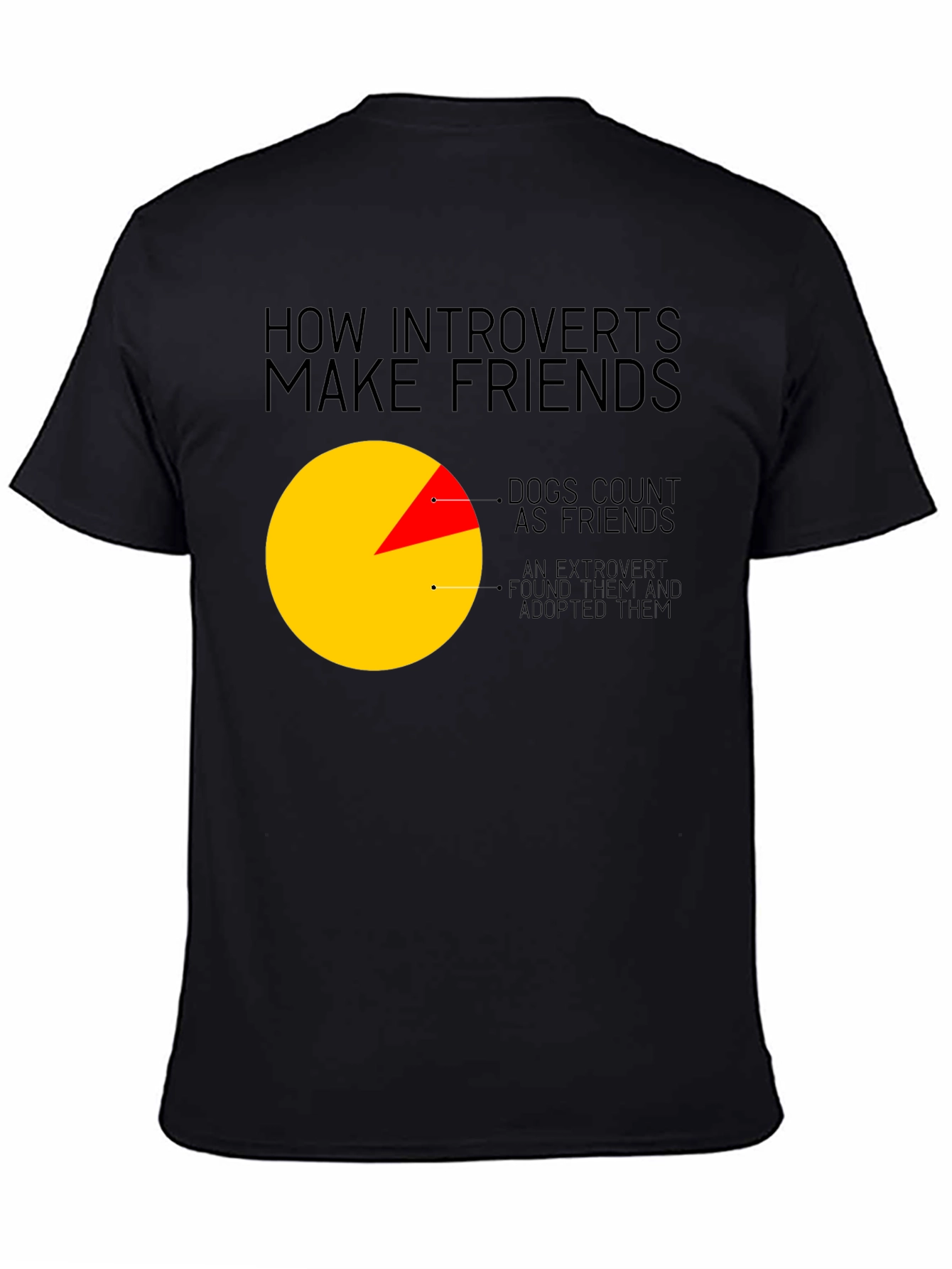 Introvert Humor T-Shirt - How Introverts Make Friends