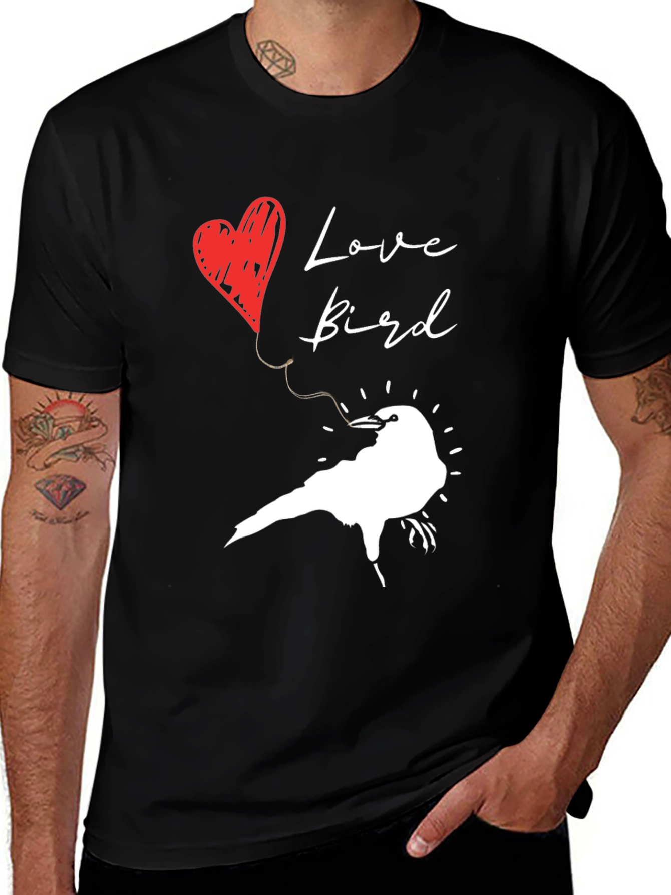 Love Bird Graphic T-Shirt - Unisex