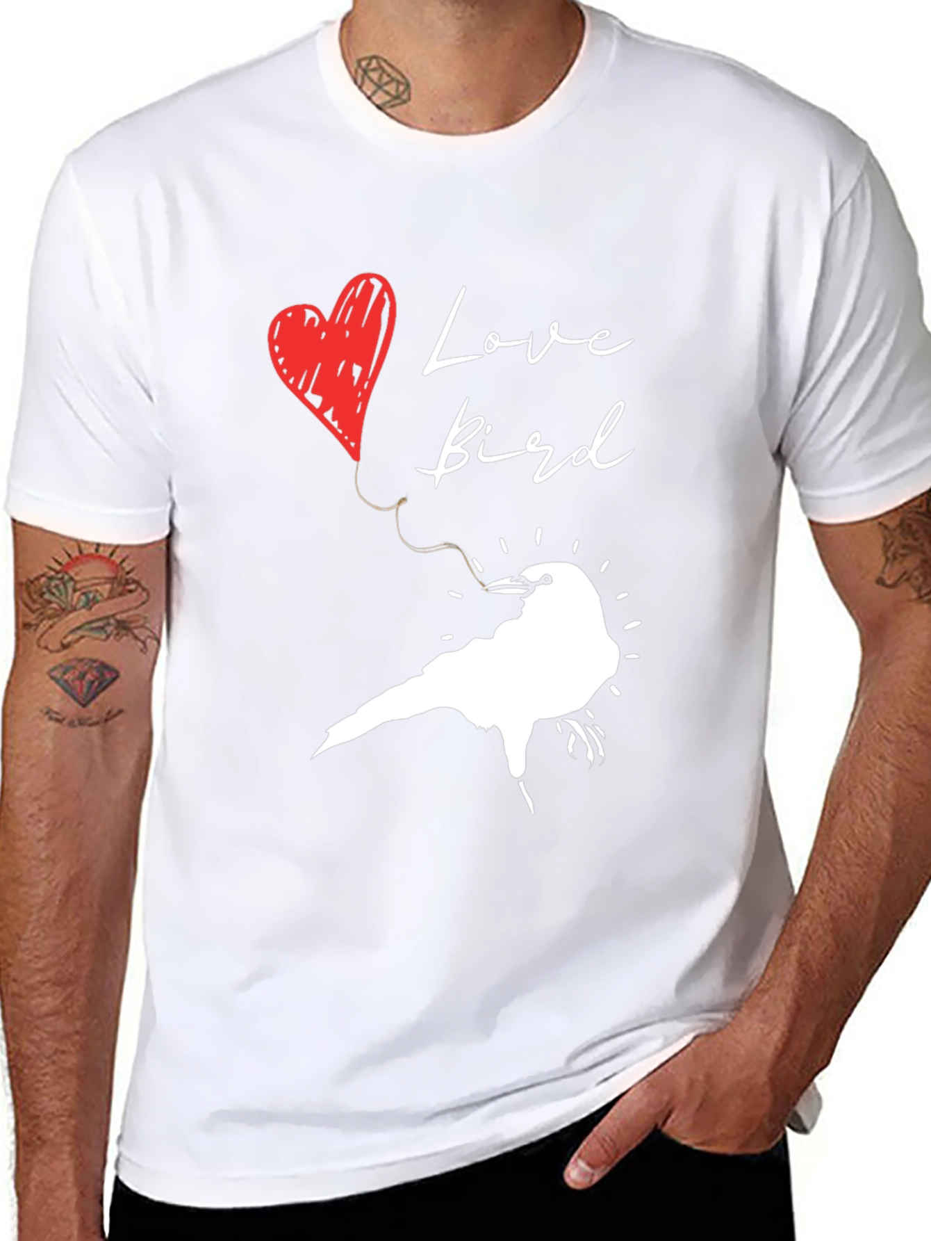 Love Bird Graphic T-Shirt - Unisex