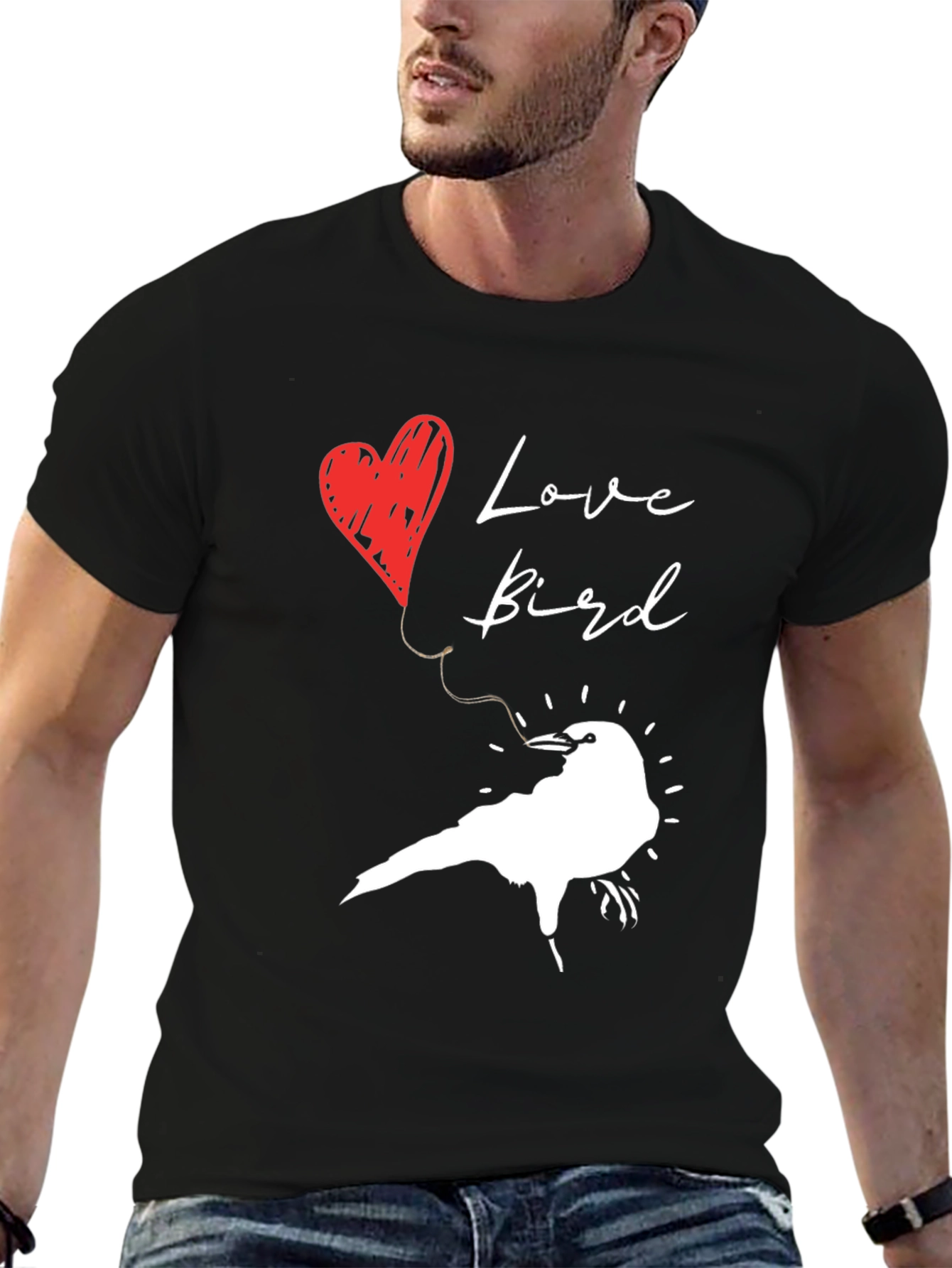 Love Bird Graphic T-Shirt - Unisex