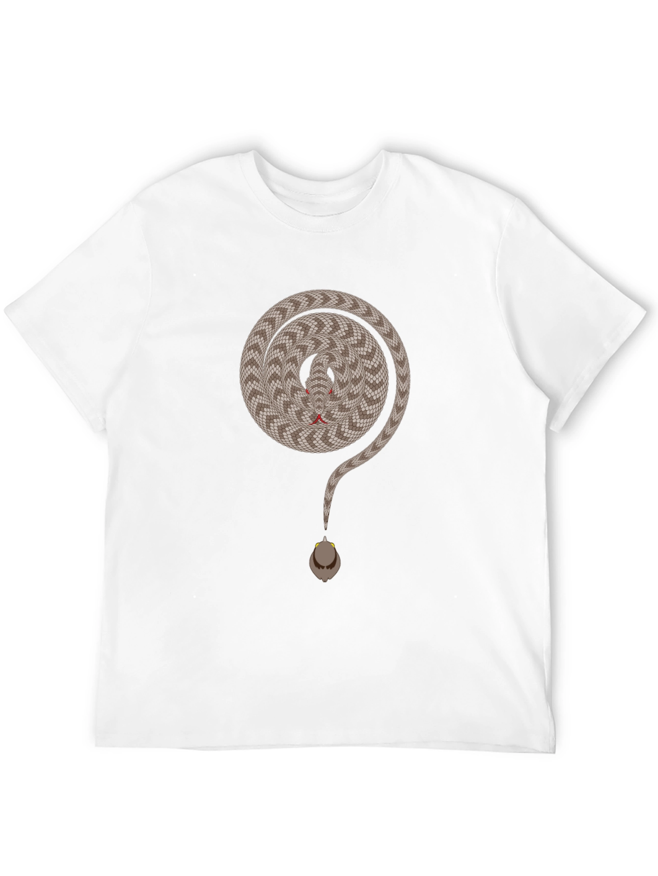 Rattlesnake Question Mark Graphic Tee