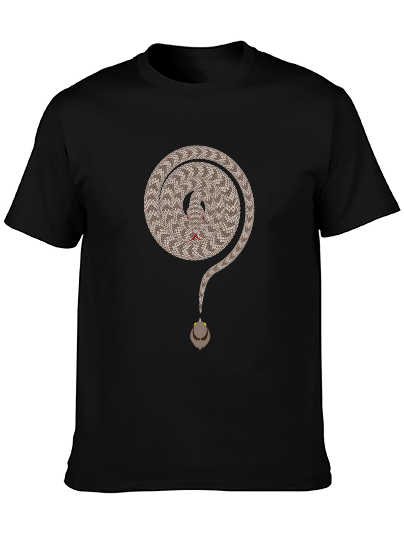 Rattlesnake Question Mark Graphic Tee