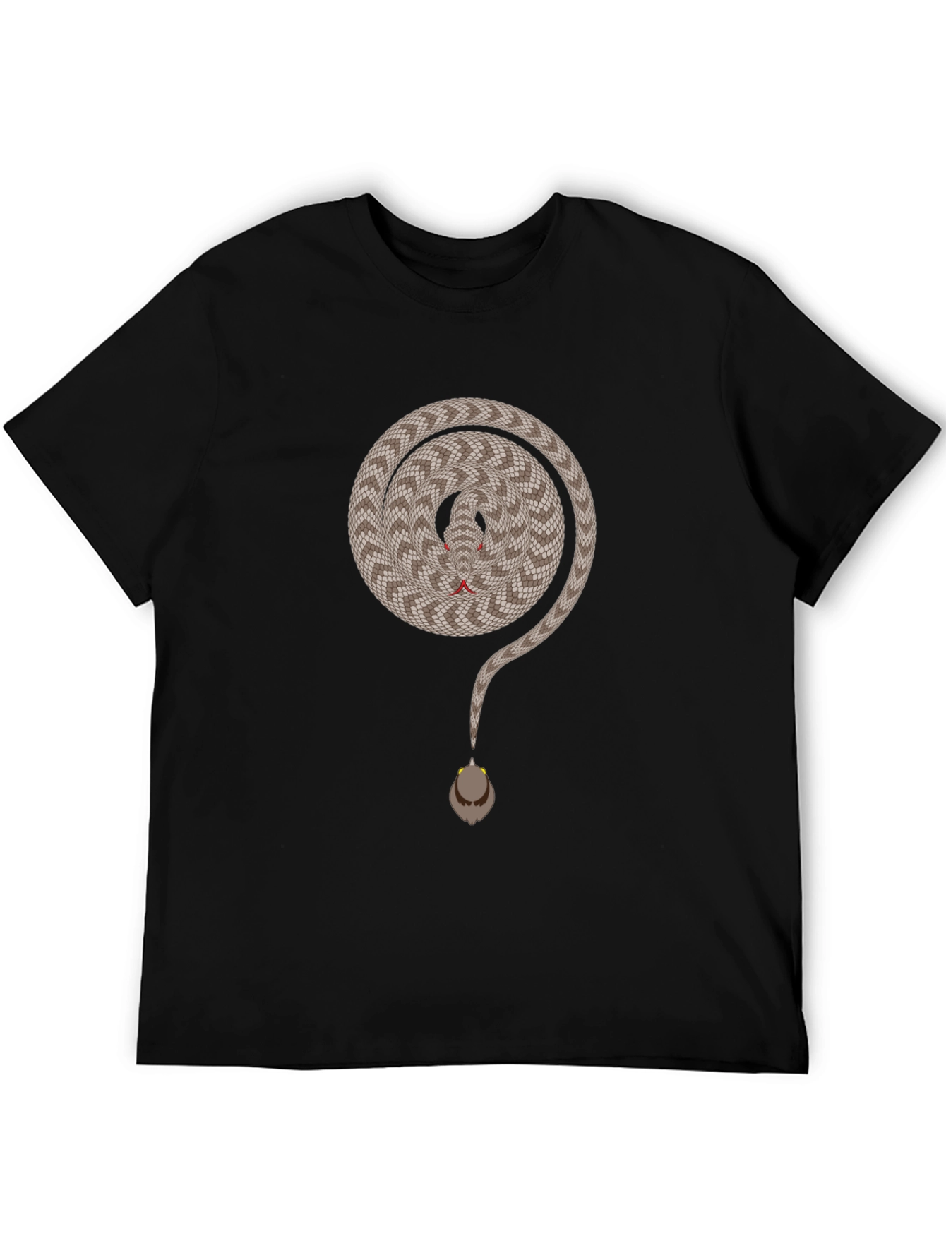 Rattlesnake Question Mark Graphic Tee