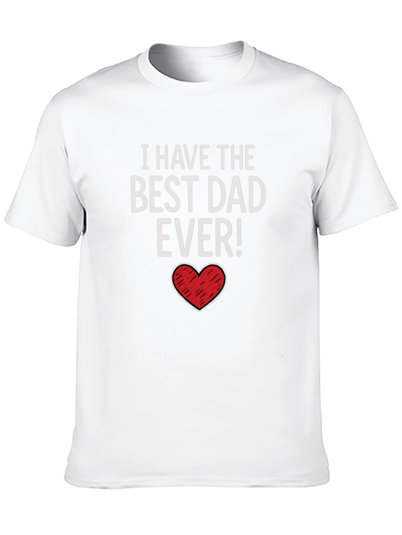 Best Dad Ever Graphic Tee - Fathers Day Gift