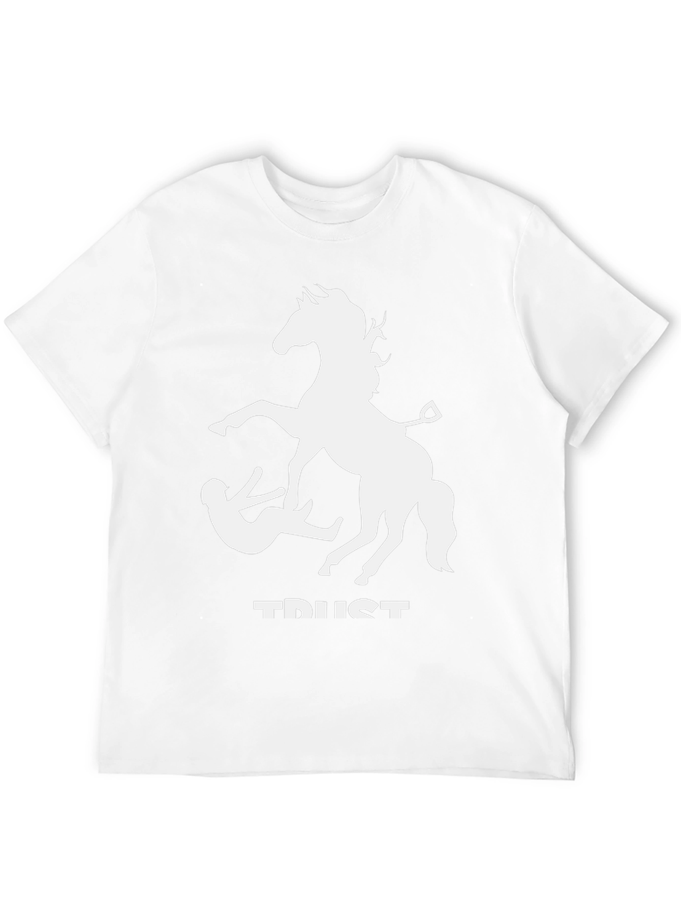 Trust Fall T-Shirt - Funny Horse Graphic Tee