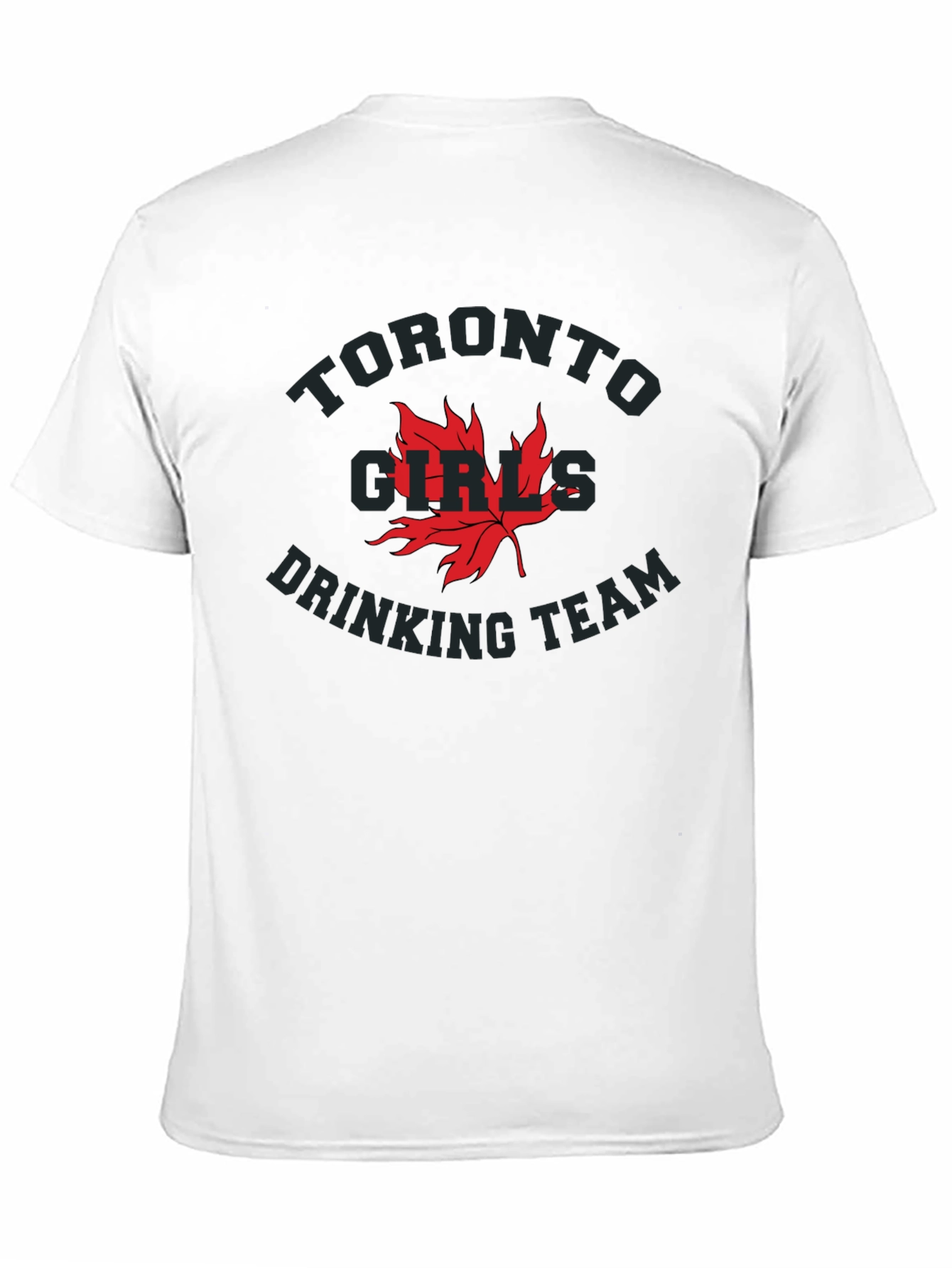 Toronto Girls Drinking Team Black T-Shirt