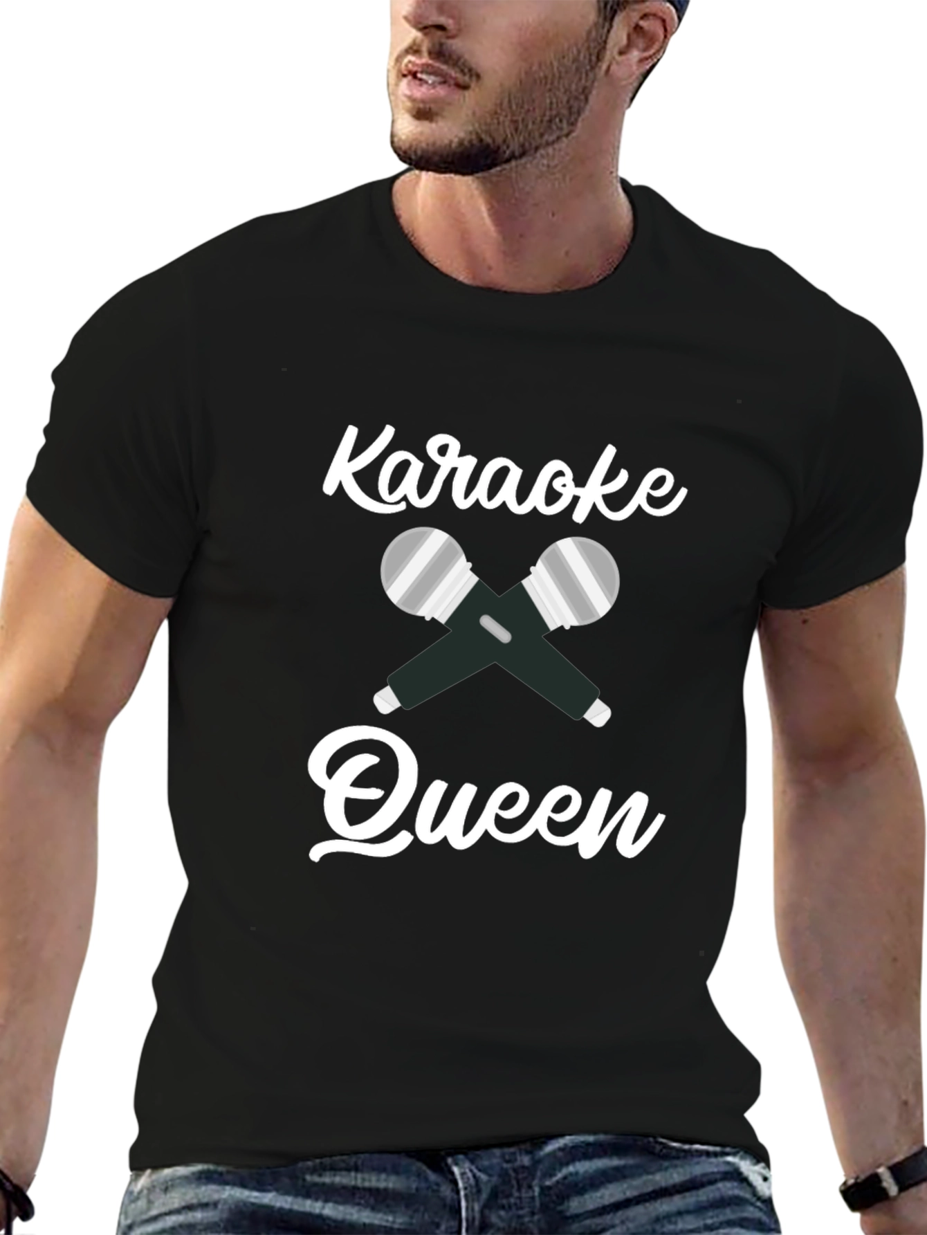 Karaoke Queen Graphic T-Shirt