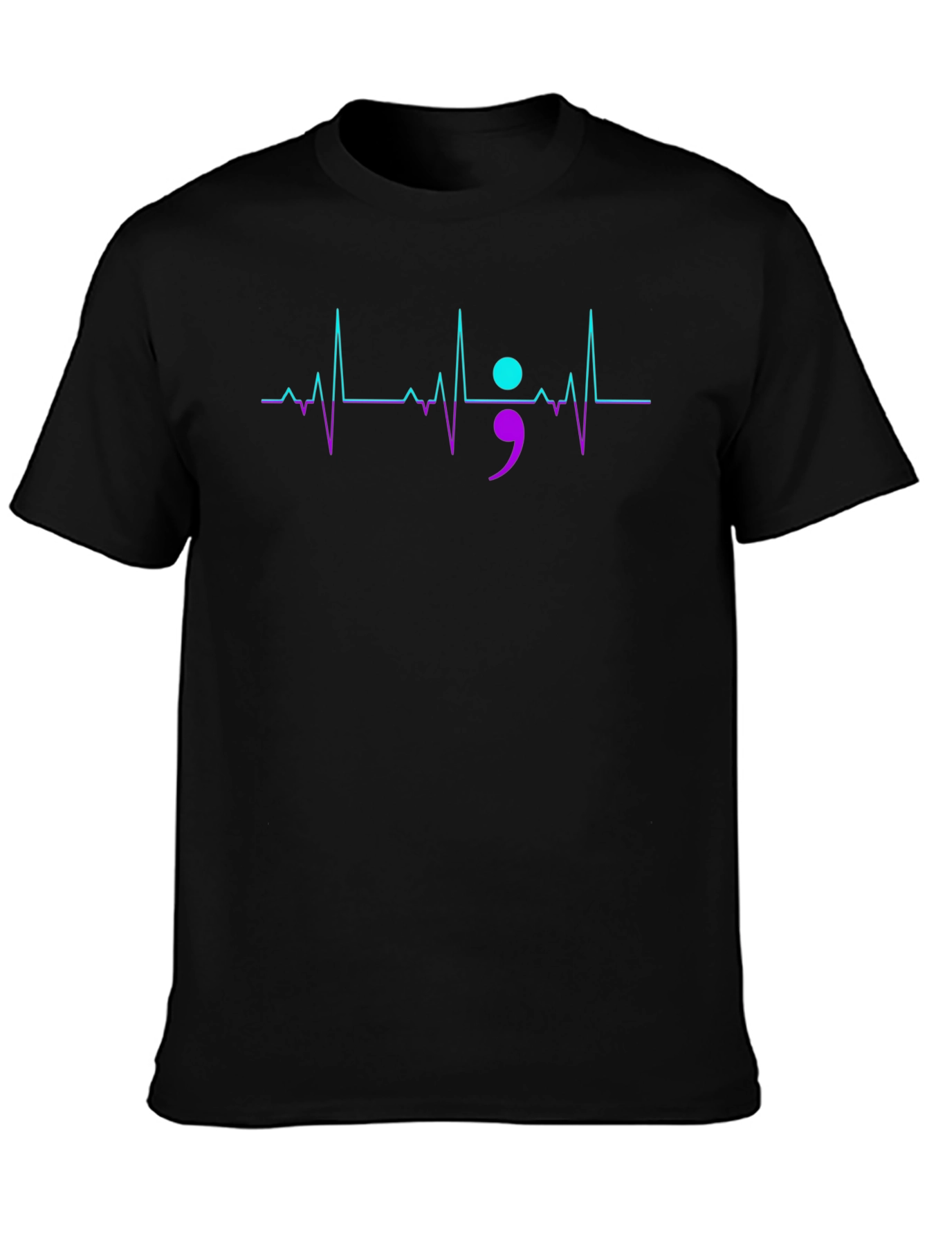 Semicolon Heartbeat T-Shirt