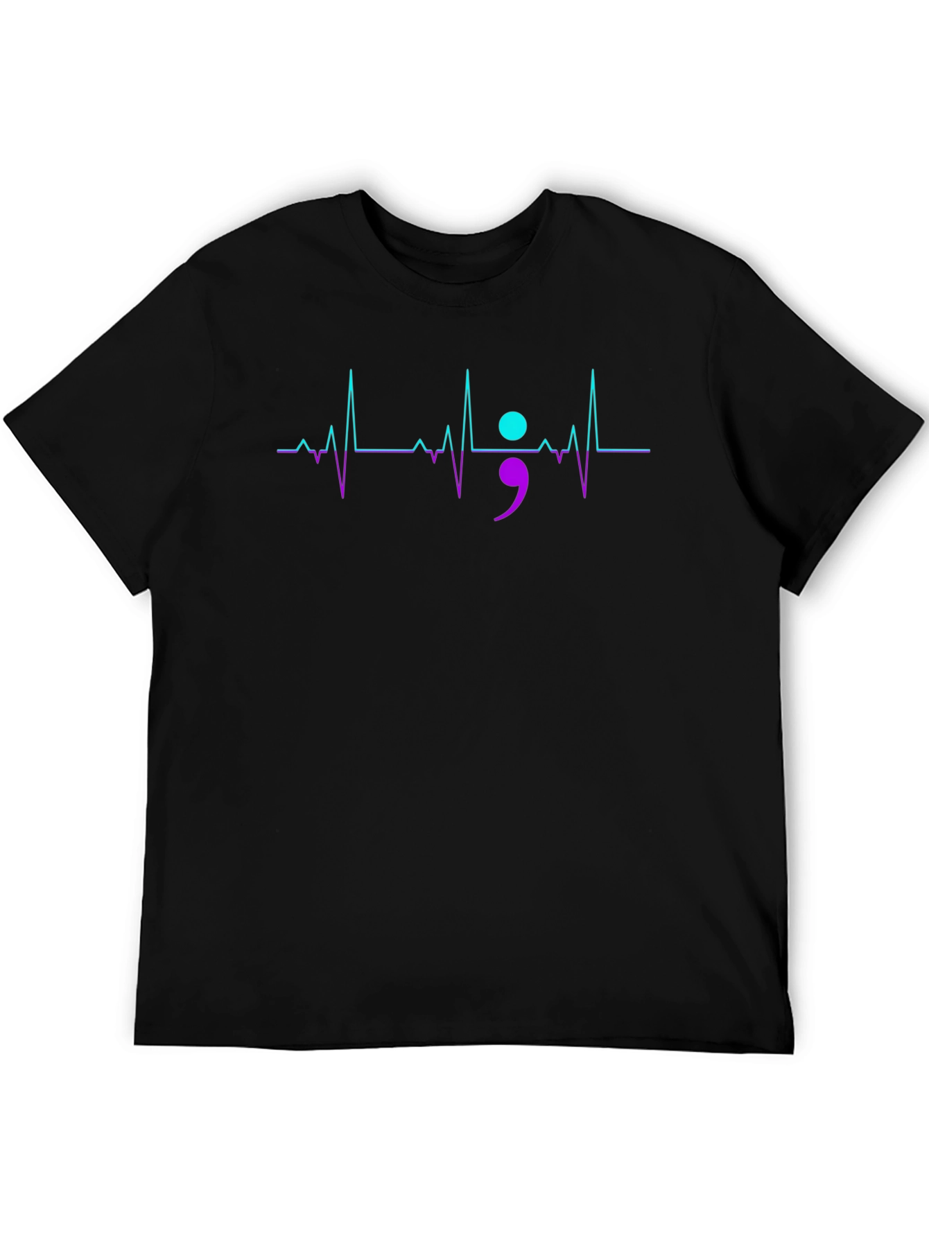 Semicolon Heartbeat T-Shirt