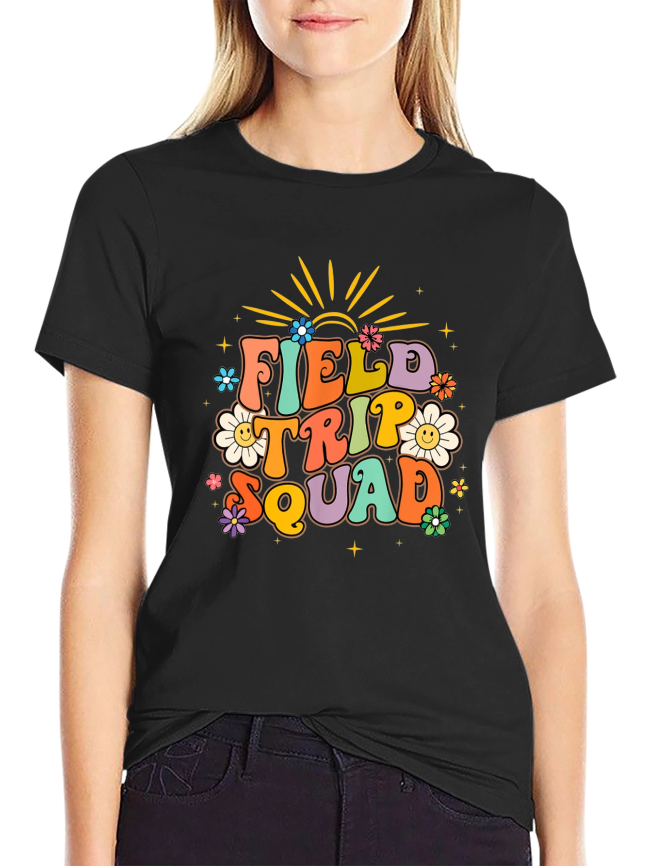 Field Trip Squad Retro Graphic T-Shirt