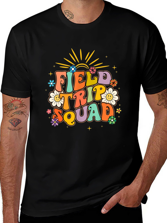 Field Trip Squad Retro Graphic T-Shirt