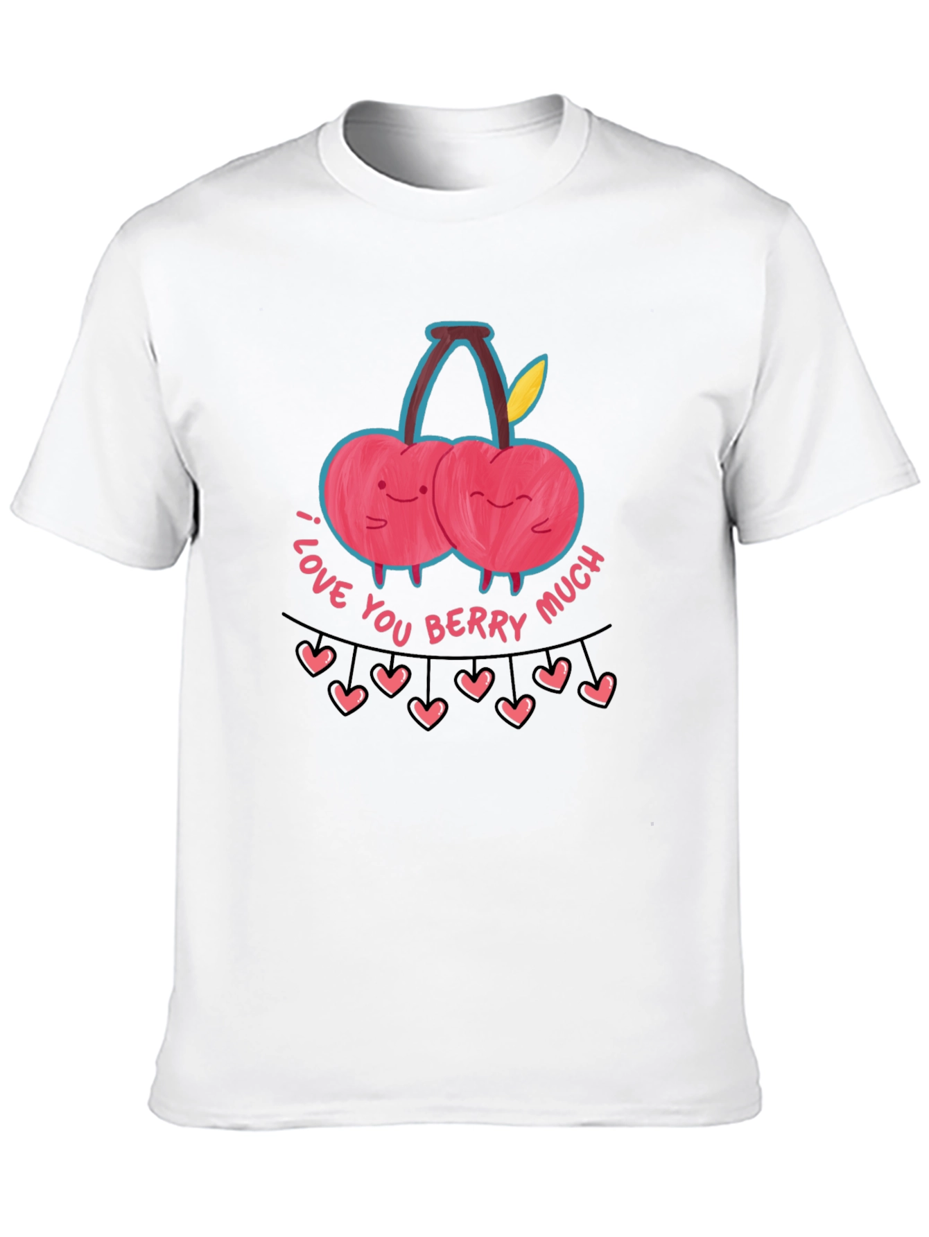 I Love You Berry Much Graphic Tee