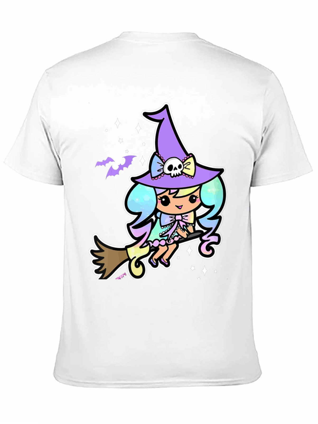 Kawaii Witch T-Shirt - Pastel Goth Style