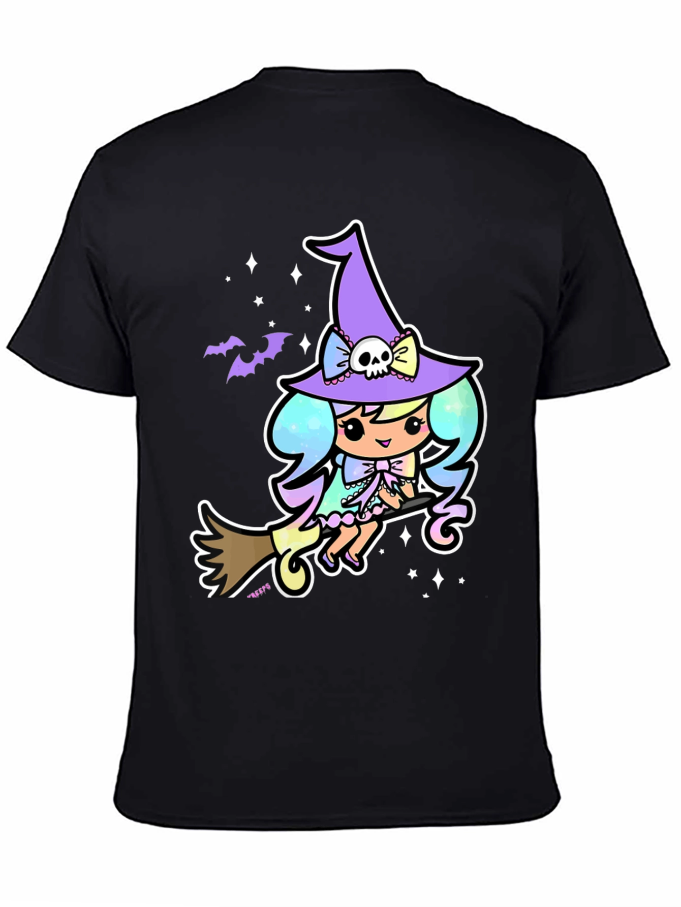 Kawaii Witch T-Shirt - Pastel Goth Style