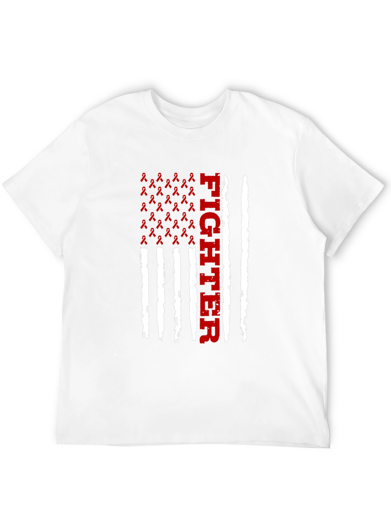 Fighter Ribbon Flag T-Shirt
