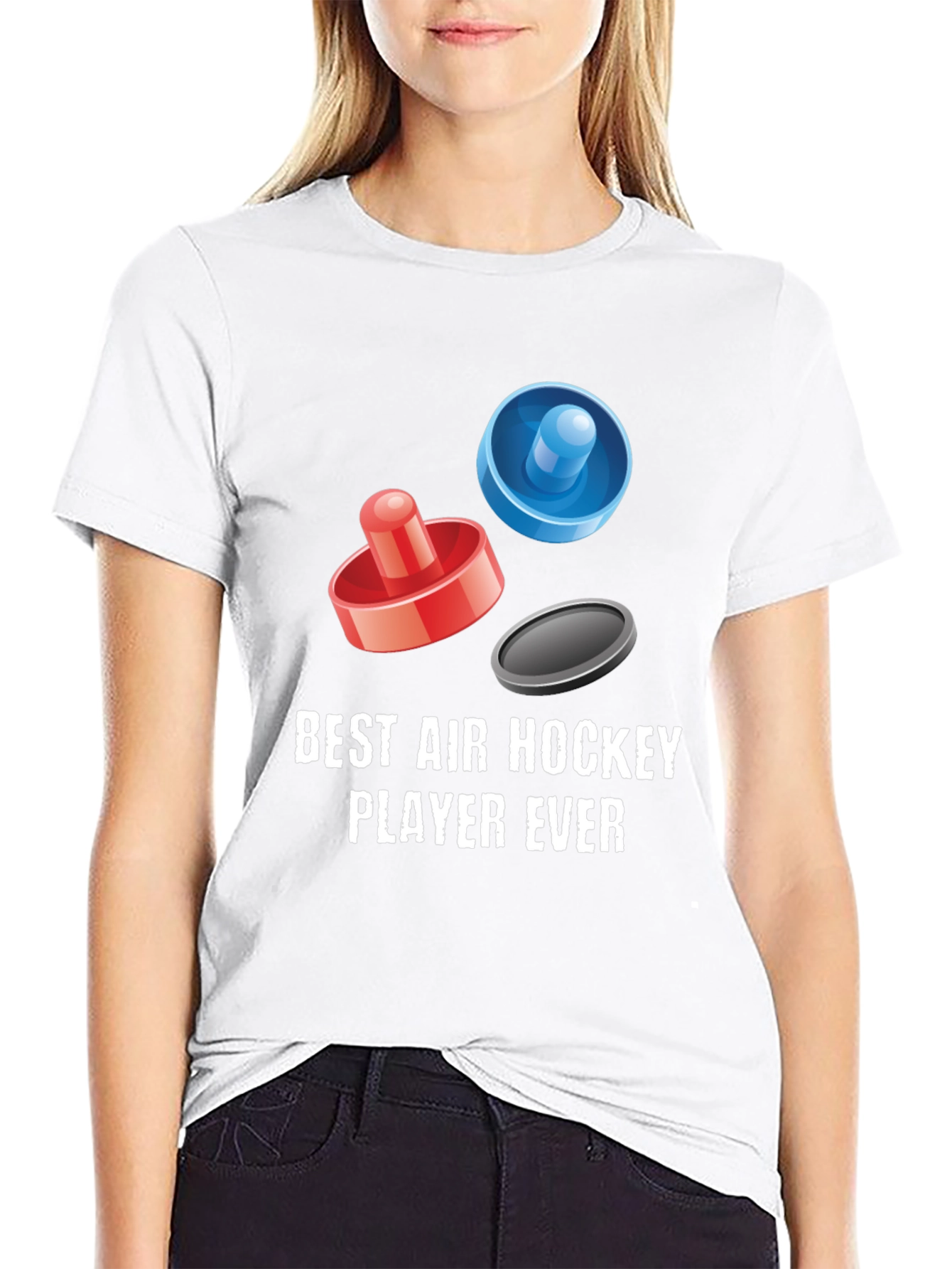 Best Air Hockey Player Ever Graphic T-Shirt