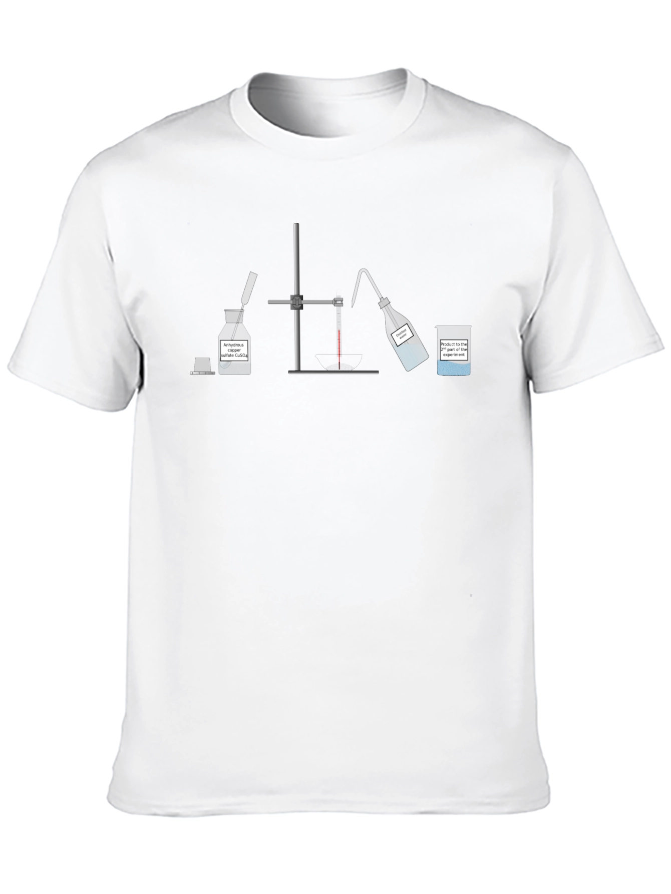 Science Experiment Graphic Black T-Shirt