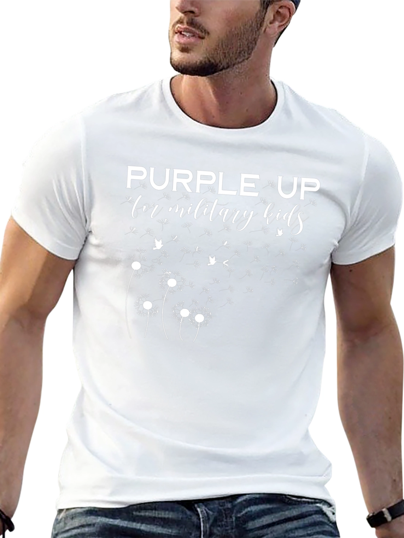 Purple Up for Military Kids T-Shirt