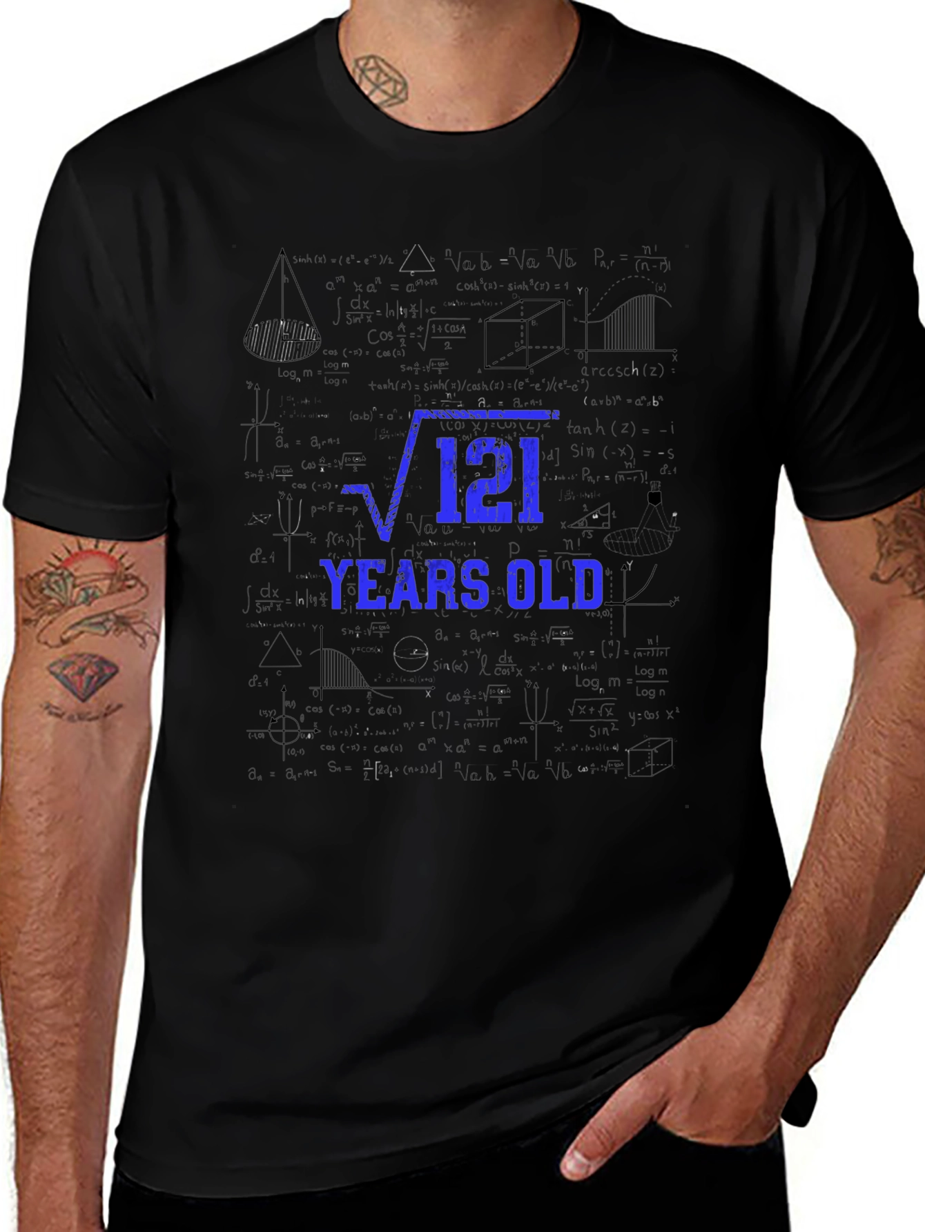 Square Root of 121 Years Old T-Shirt