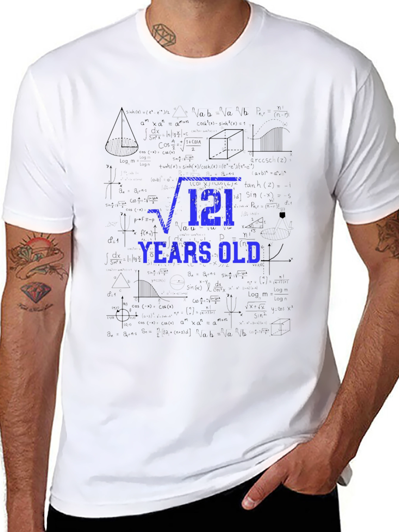 Square Root of 121 Years Old T-Shirt