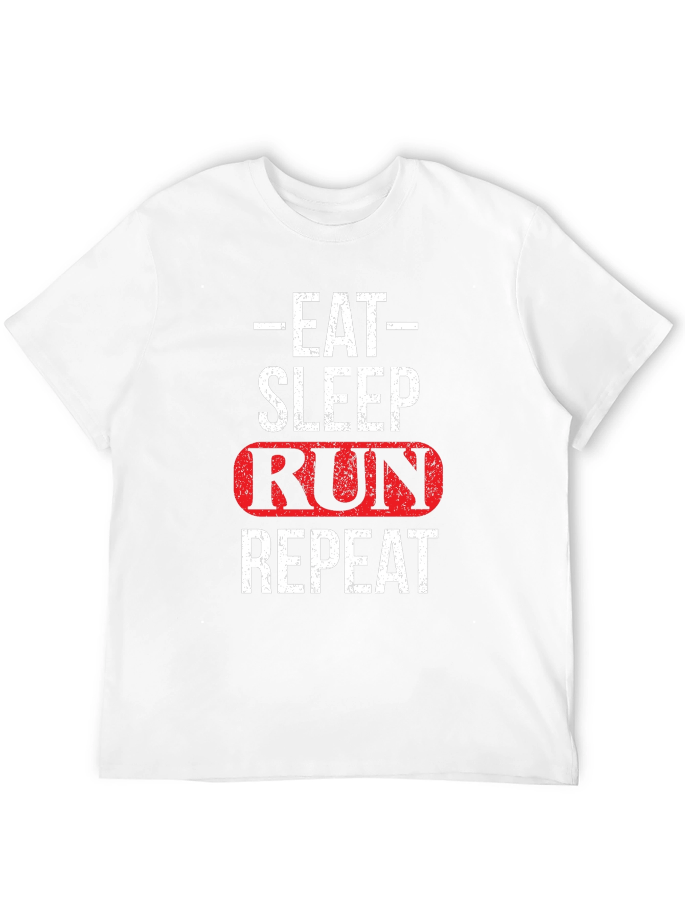 Eat Sleep Run Repeat Graphic Tee