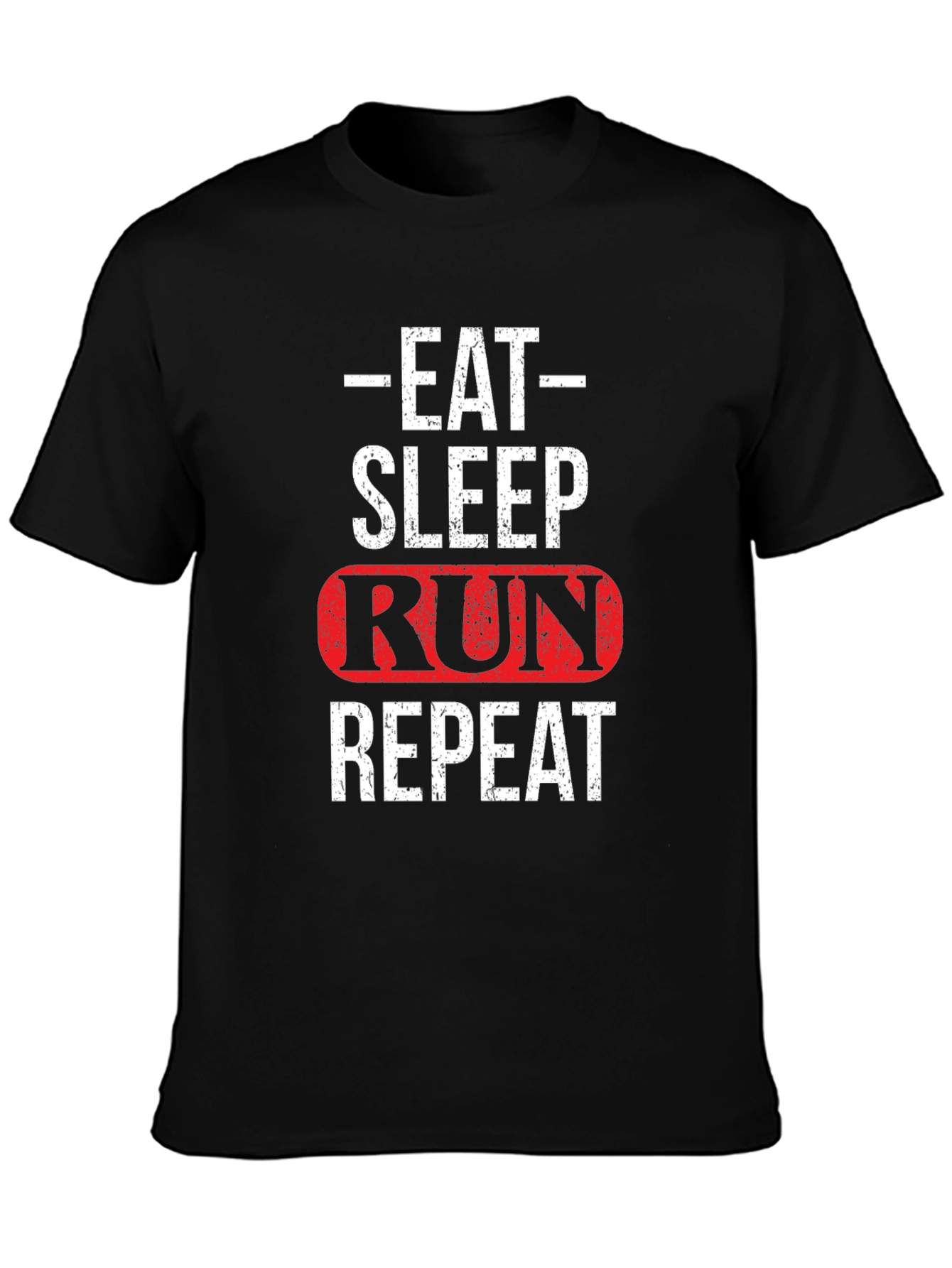 Eat Sleep Run Repeat Graphic Tee