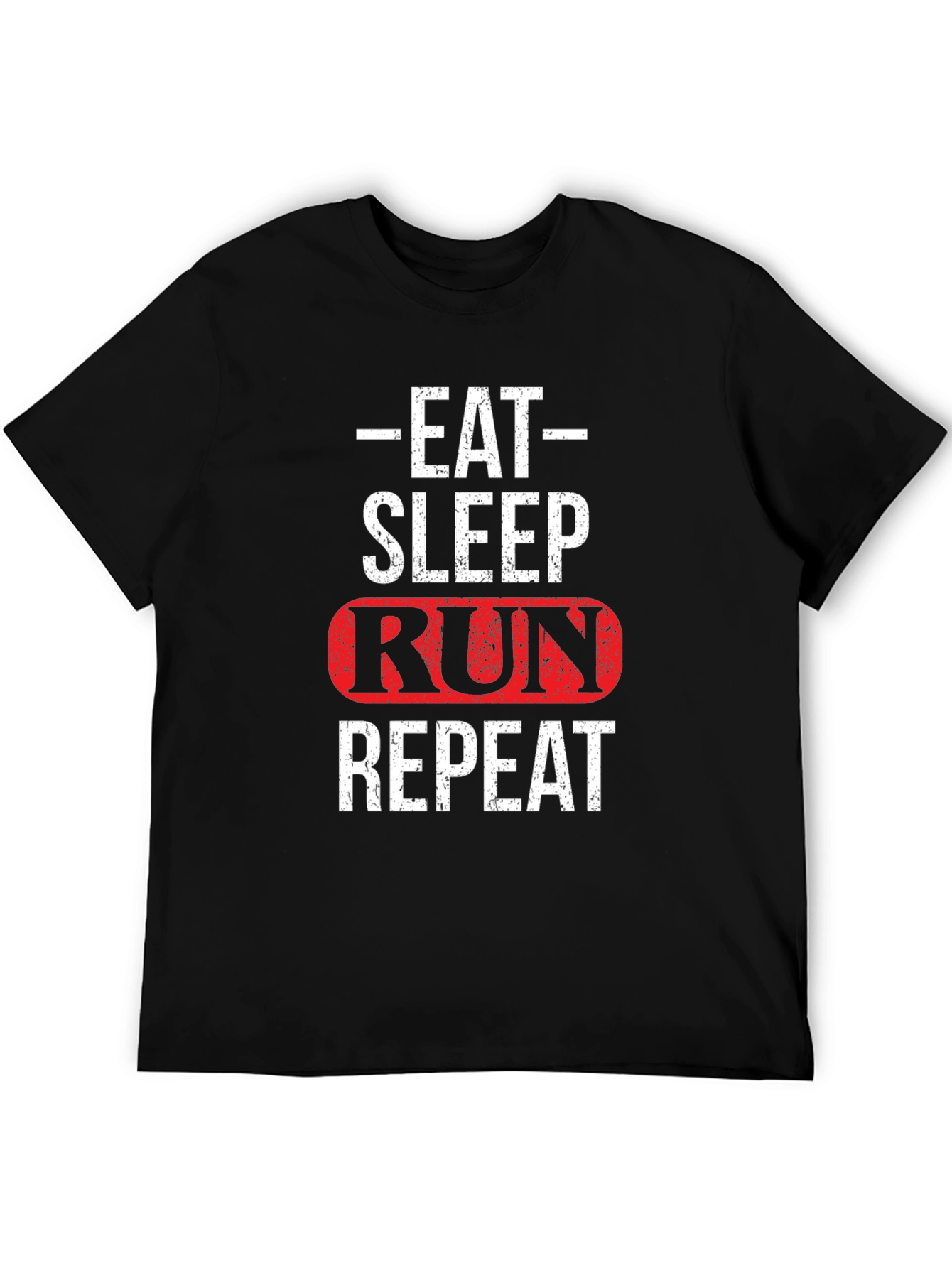 Eat Sleep Run Repeat Graphic Tee