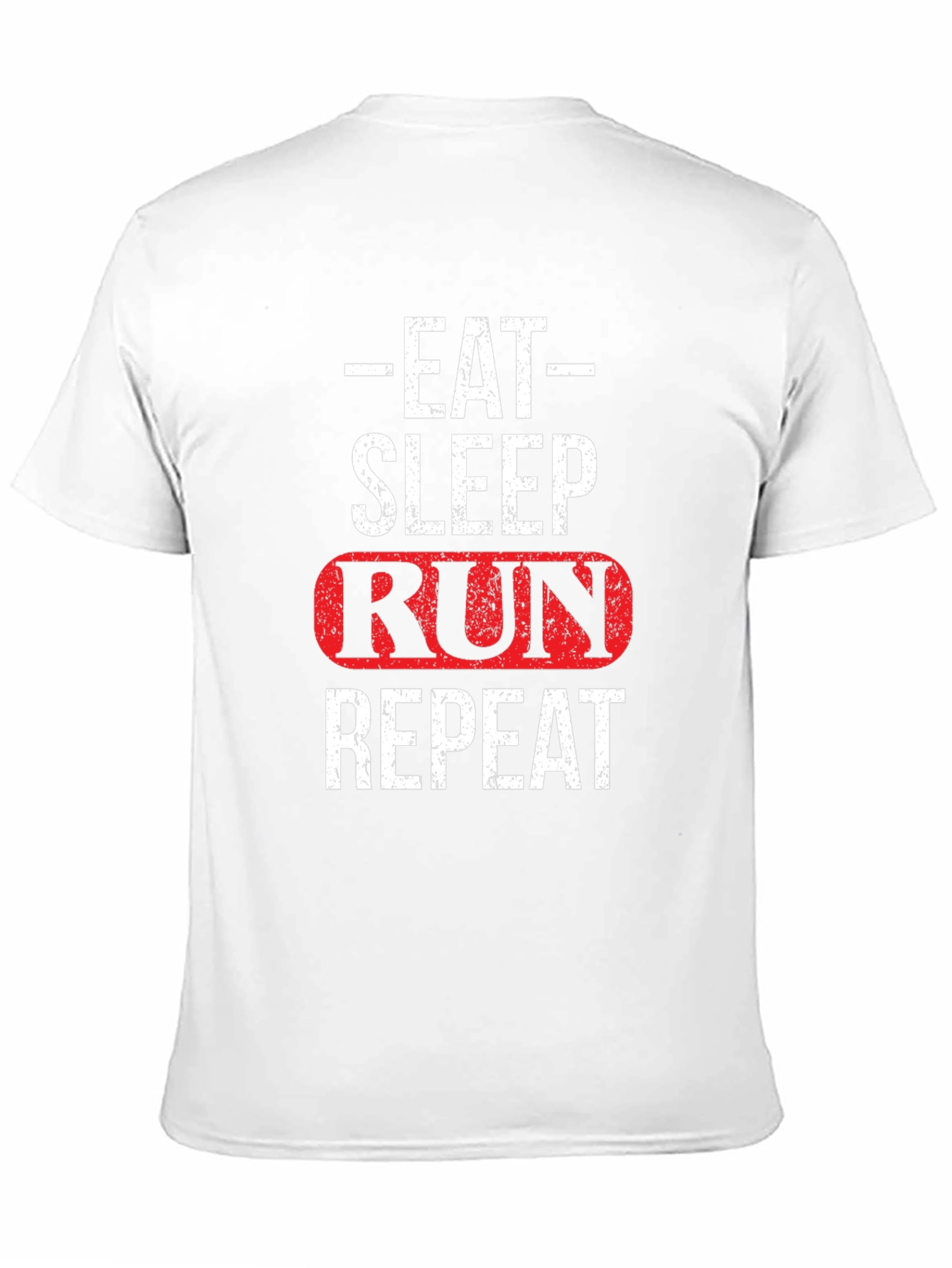 Eat Sleep Run Repeat Graphic Tee